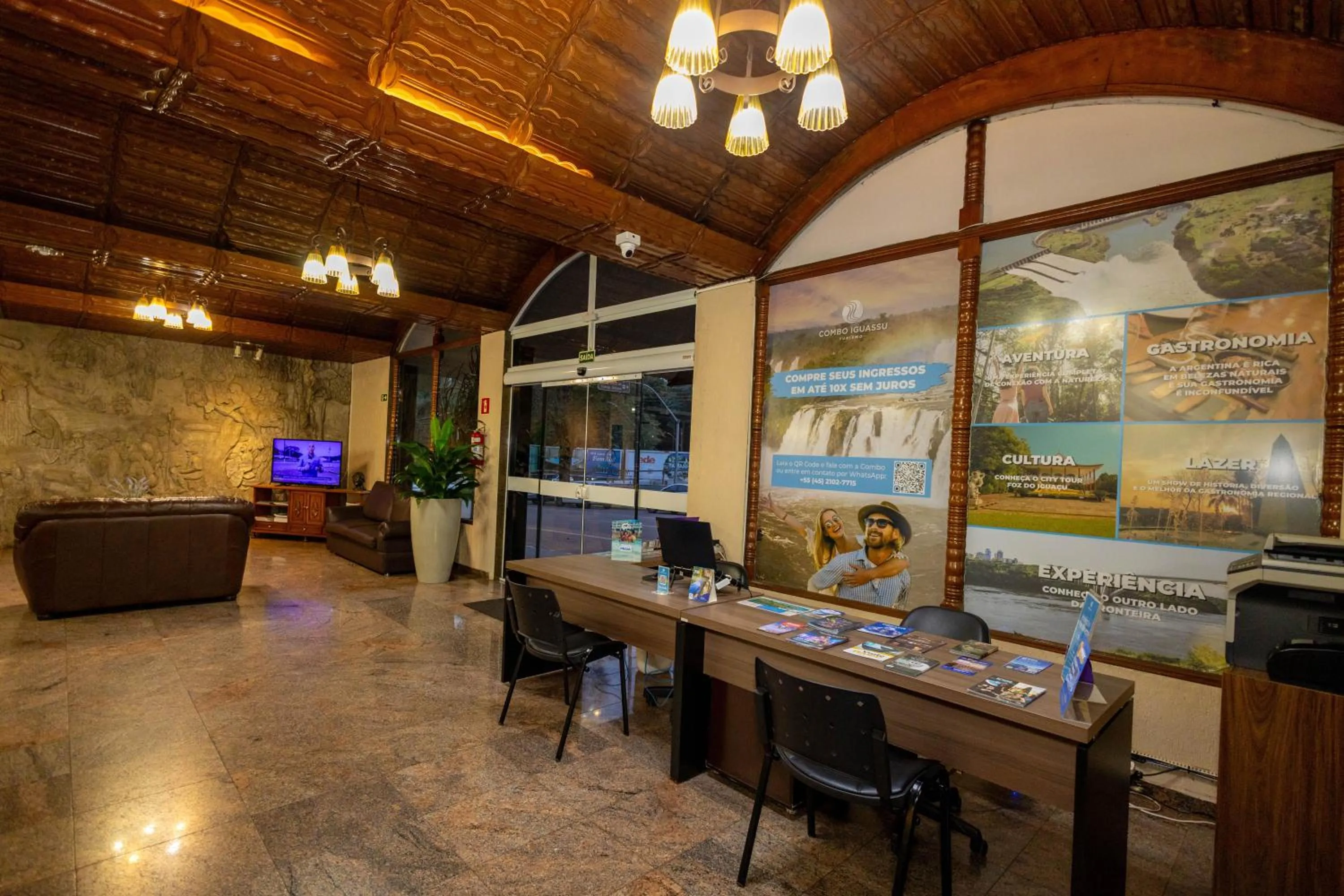 Lobby or reception in Rede Andrade Mirante