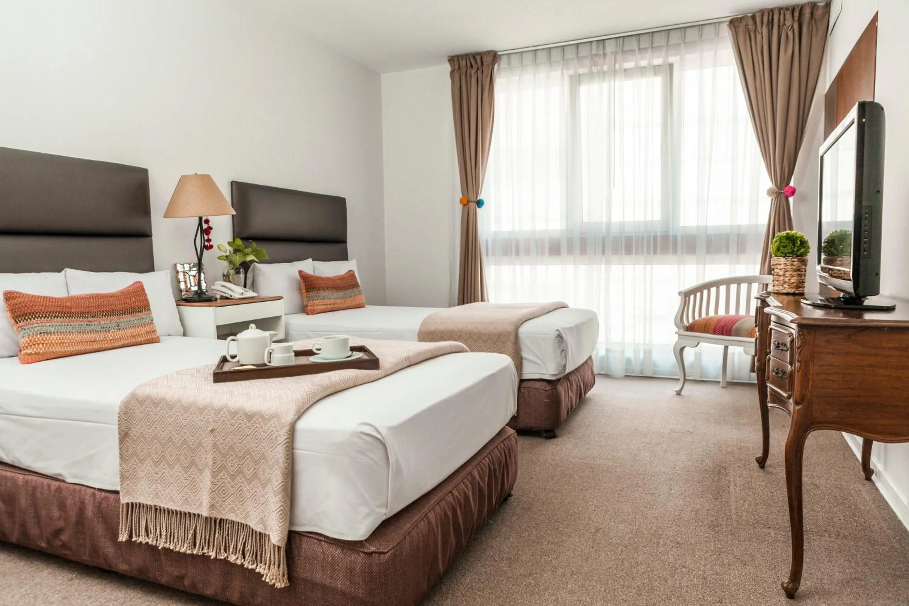 Bedroom, Bed in La Paz Apart Hotel