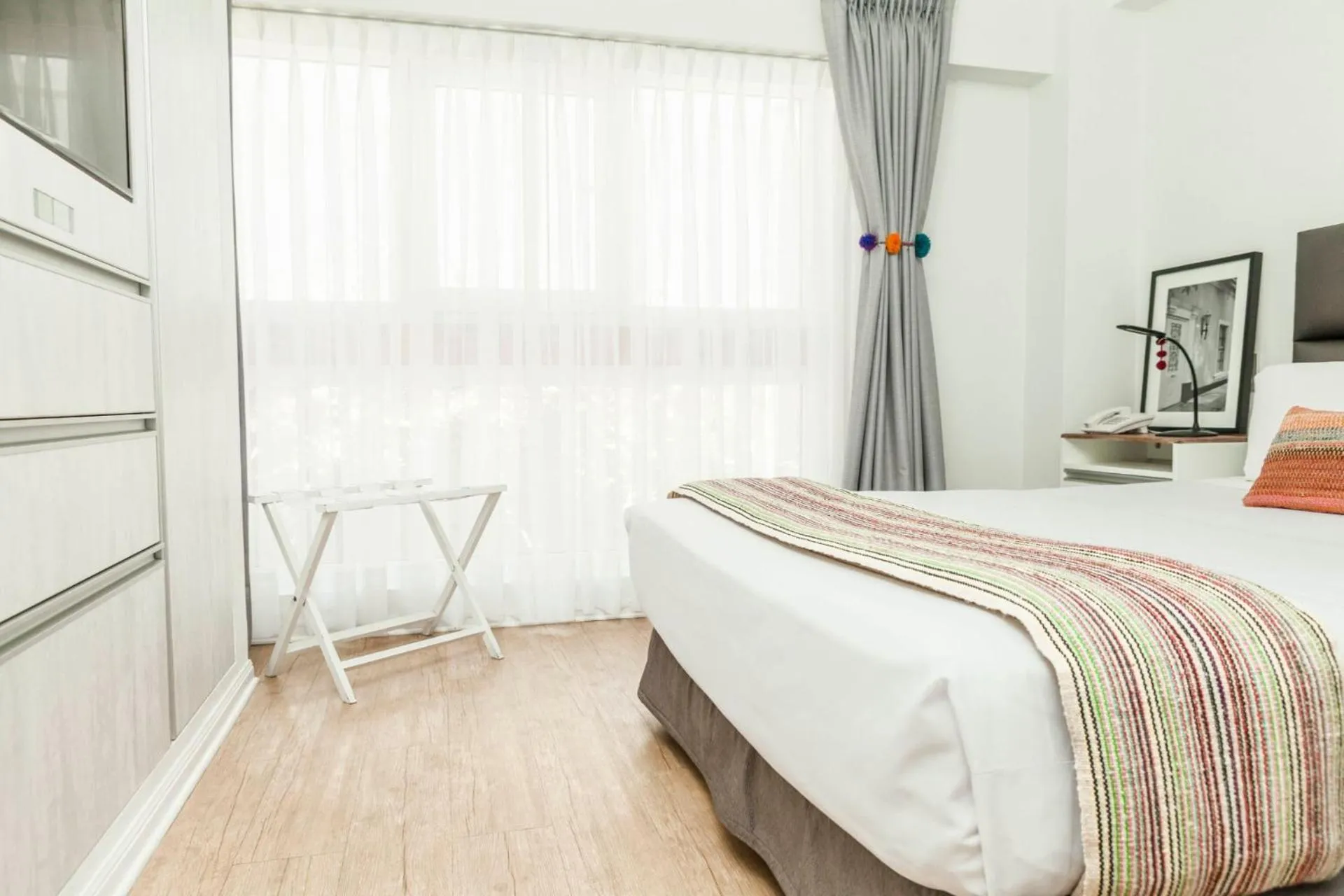 Bedroom, Bed in La Paz Apart Hotel