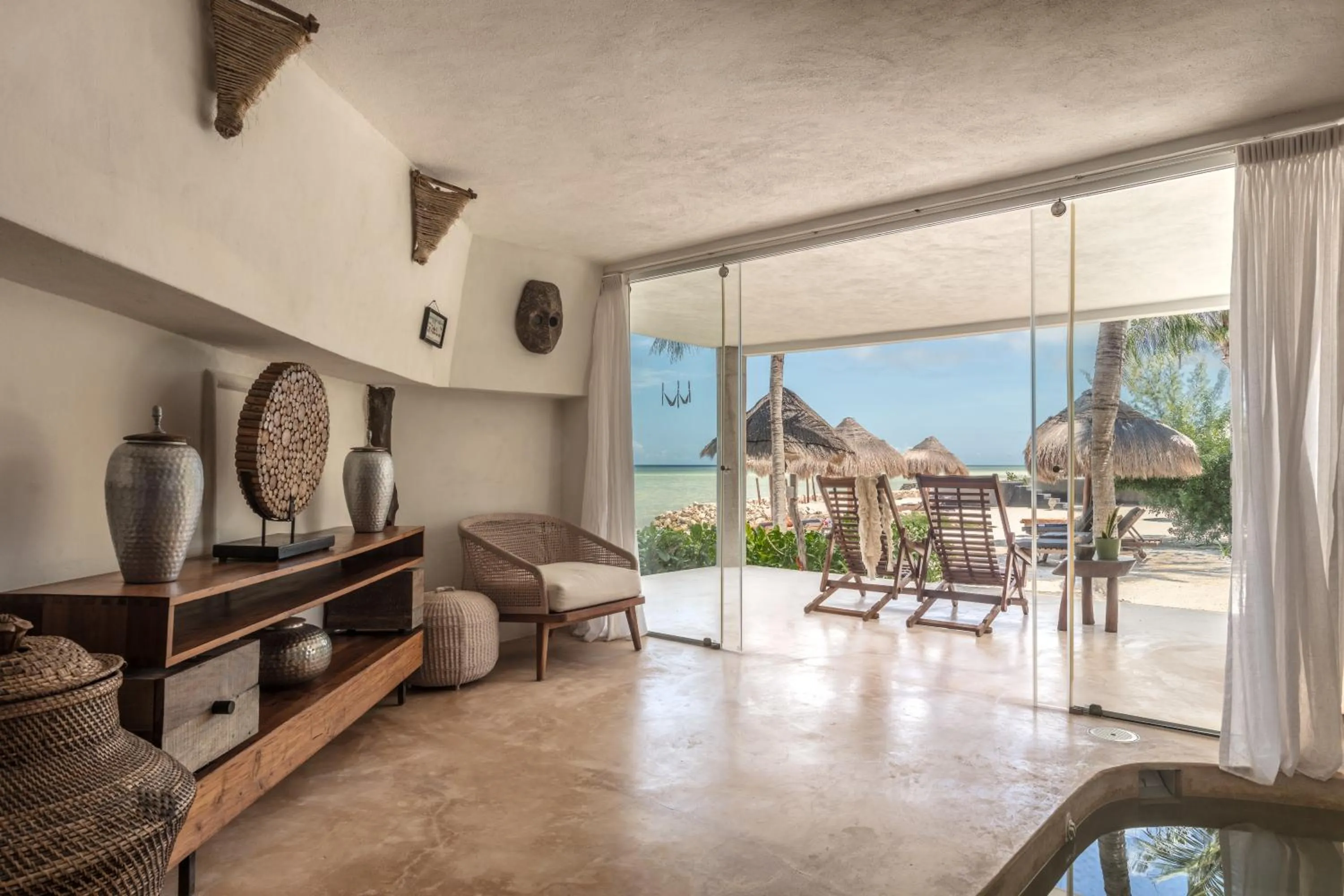 Swimming pool in Hotel Villas Flamingos