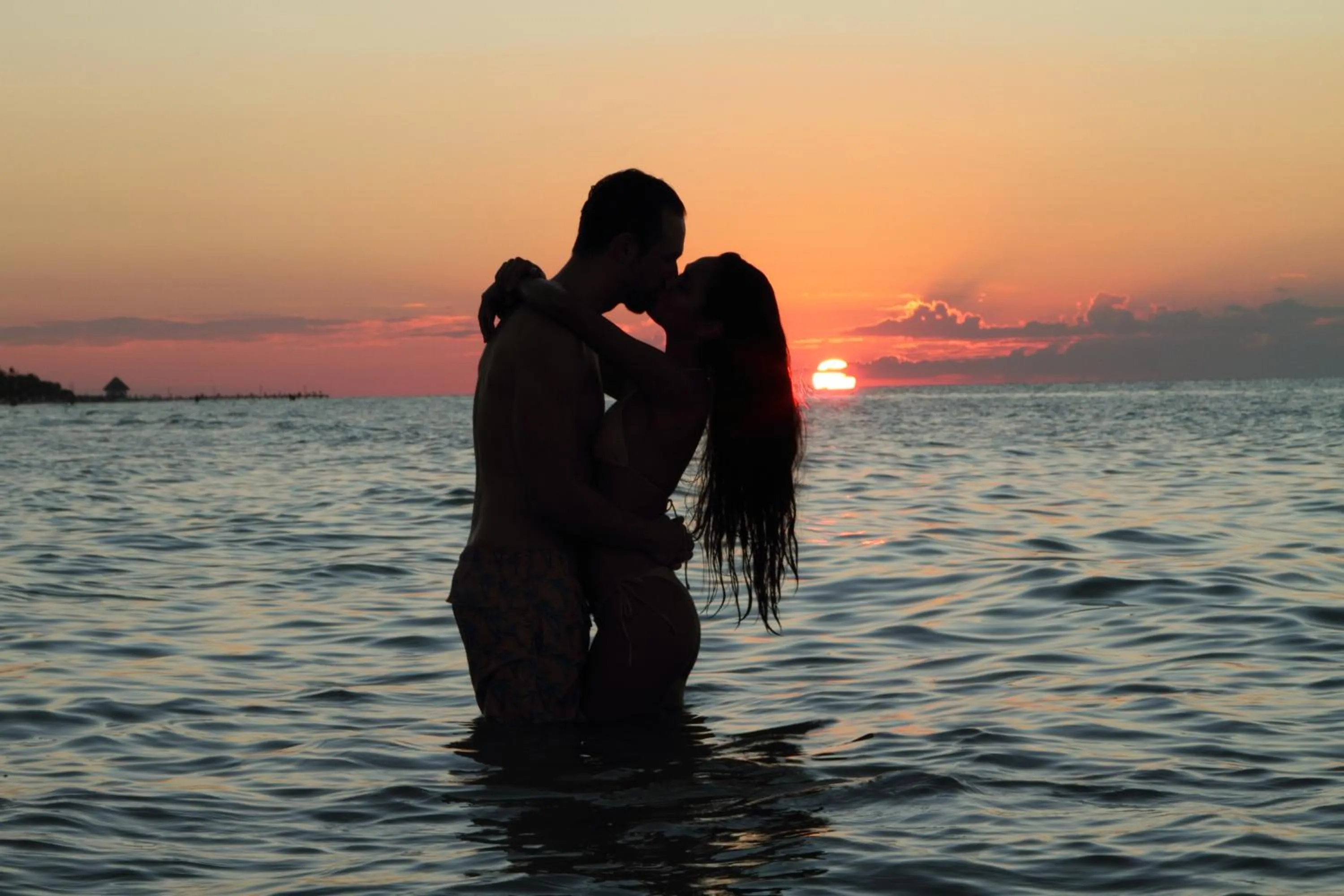 Sunset in Hotel Villas Flamingos