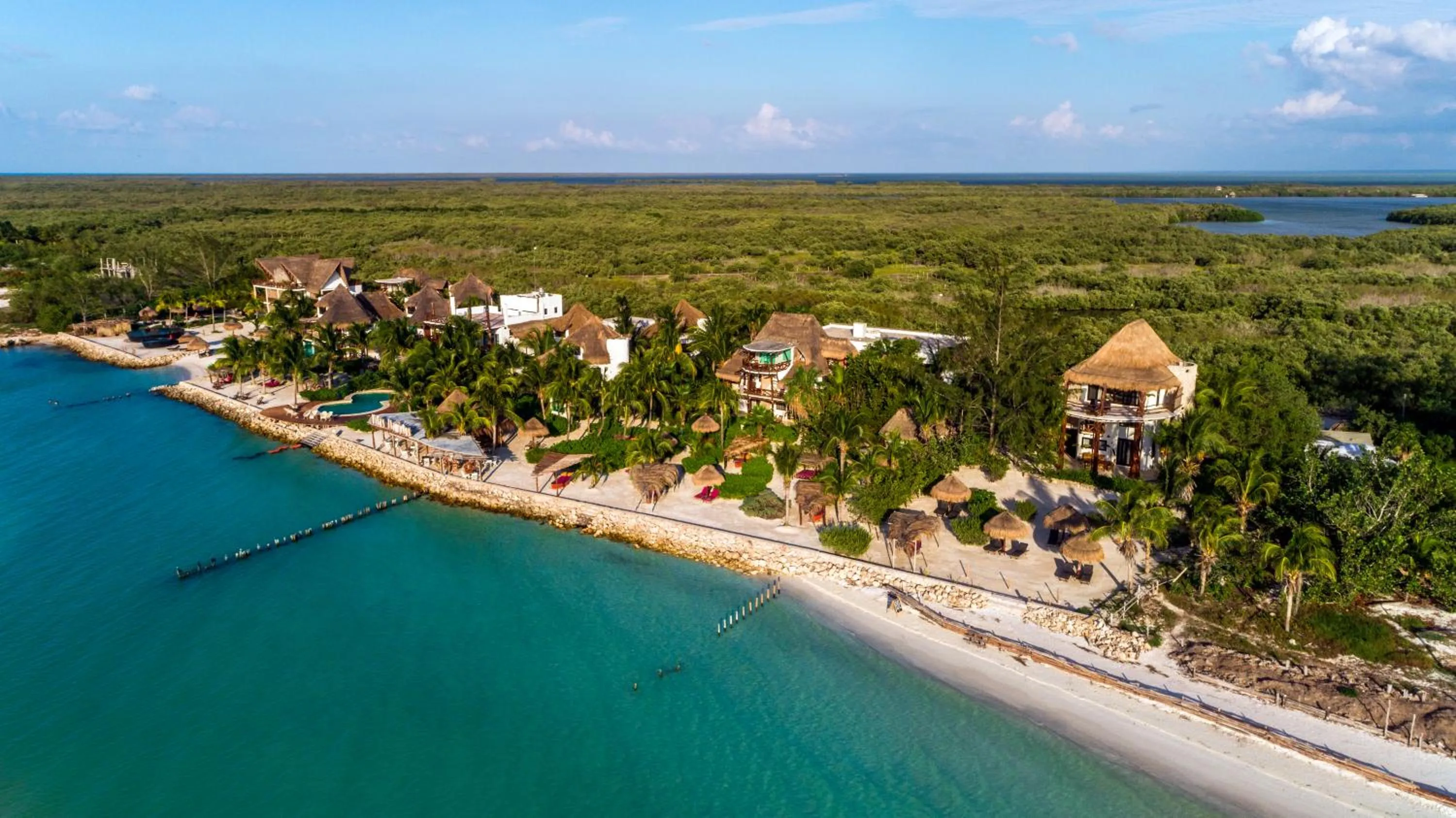 Bird's eye view in Hotel Villas Flamingos