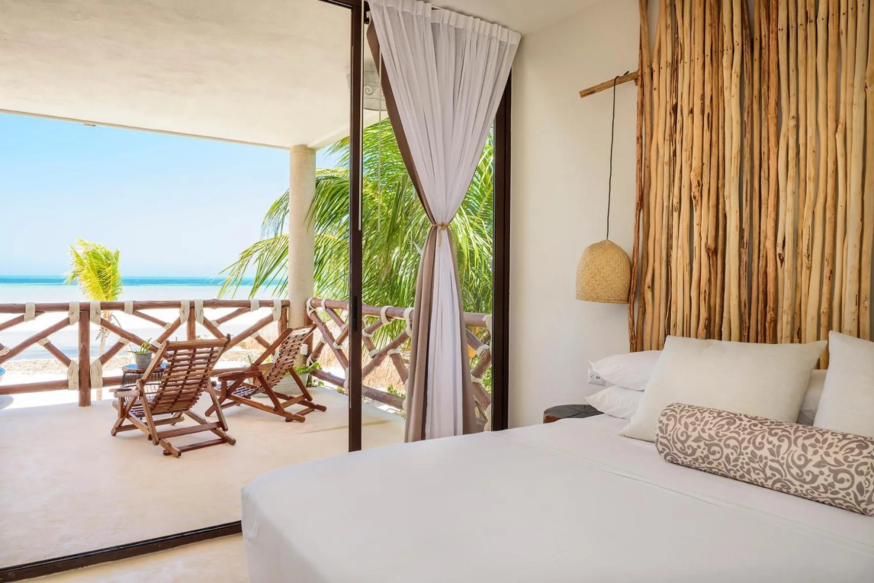 Bedroom, Bed in Hotel Villas Flamingos