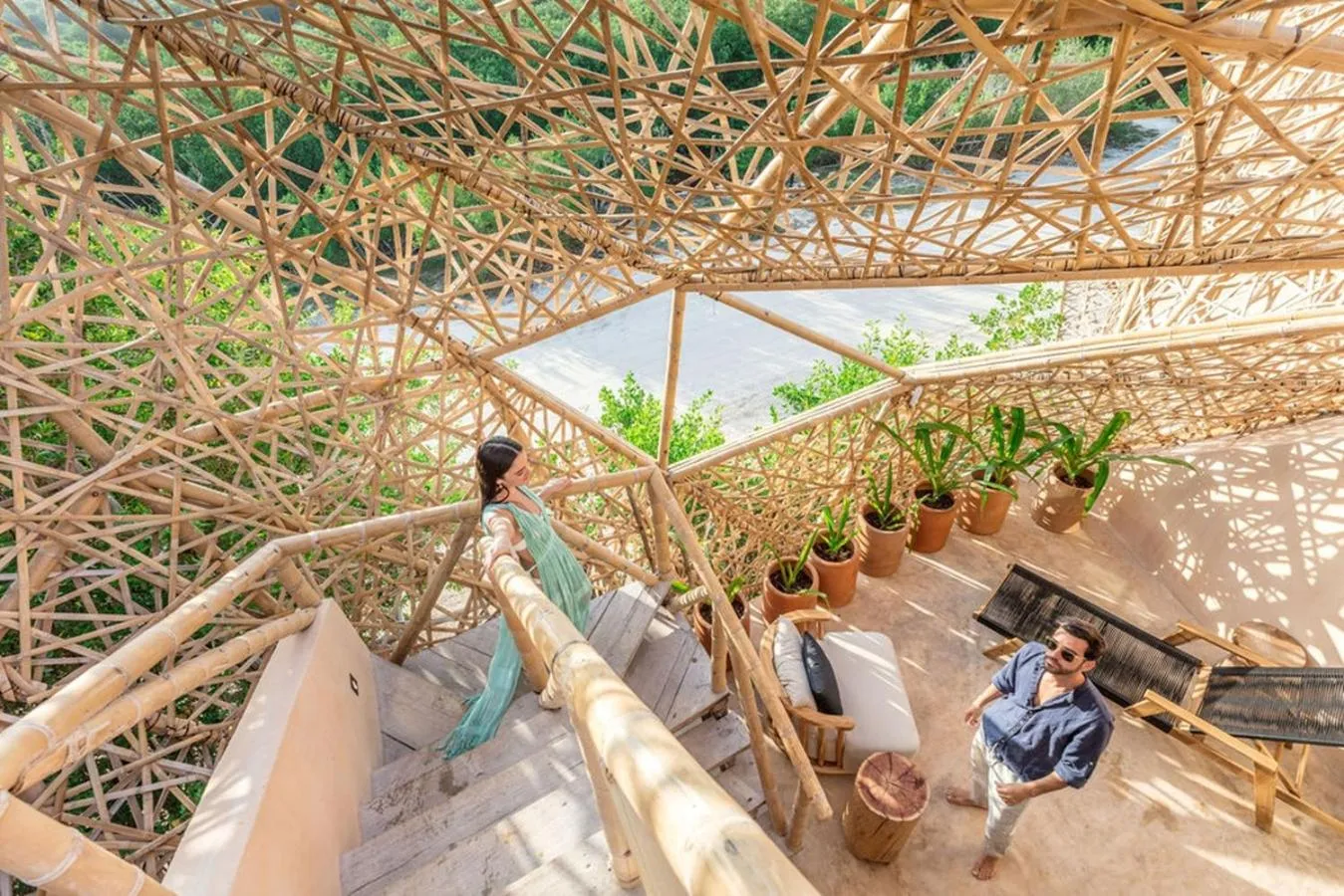 Balcony/Terrace in Hotel Villas Flamingos