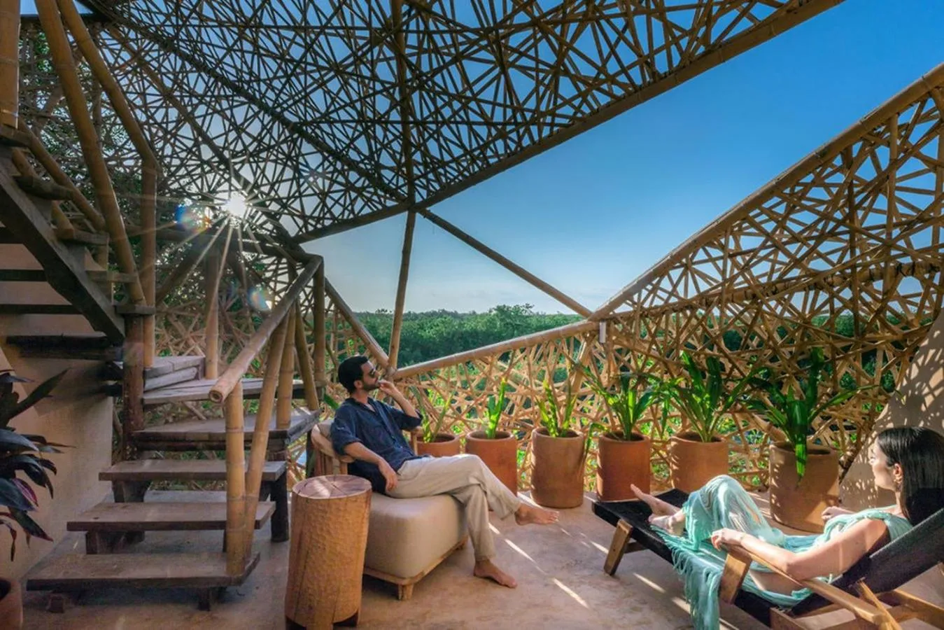 Balcony/Terrace in Hotel Villas Flamingos
