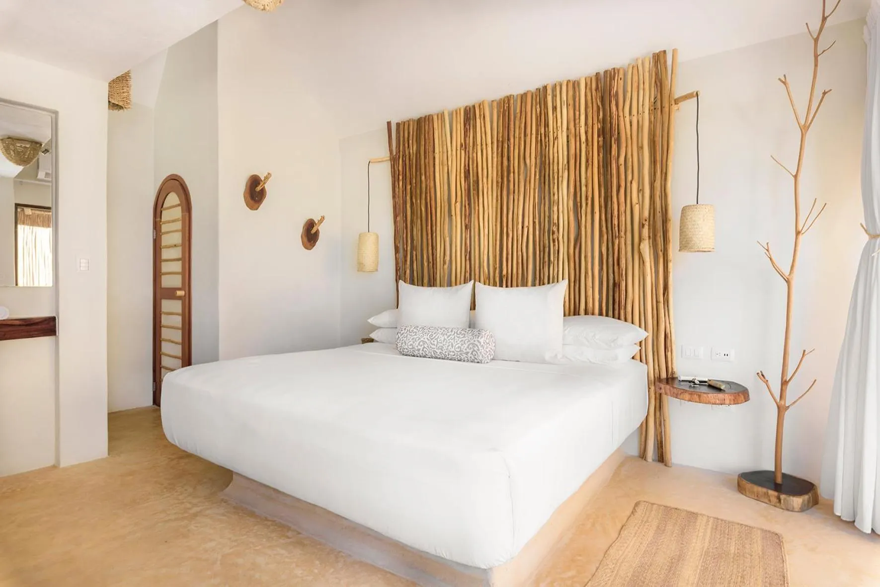 Bedroom, Bed in Hotel Villas Flamingos