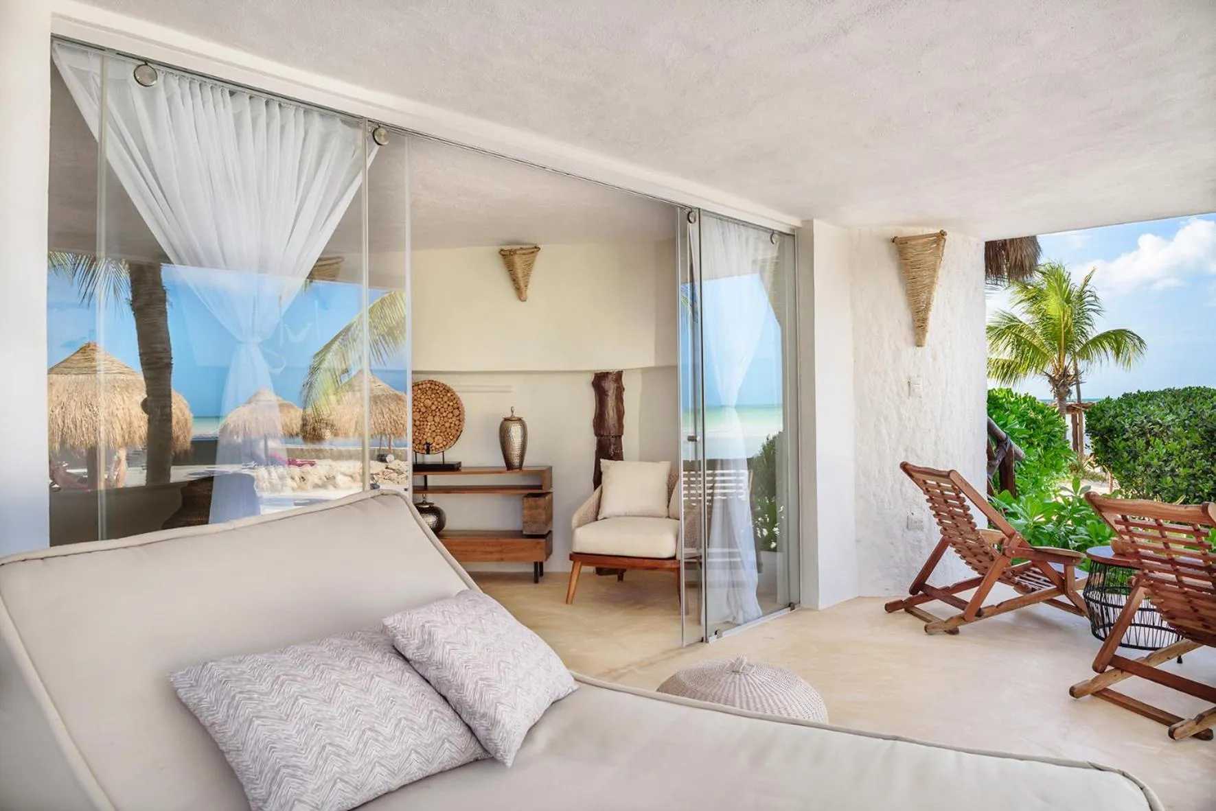 sunbed in Hotel Villas Flamingos