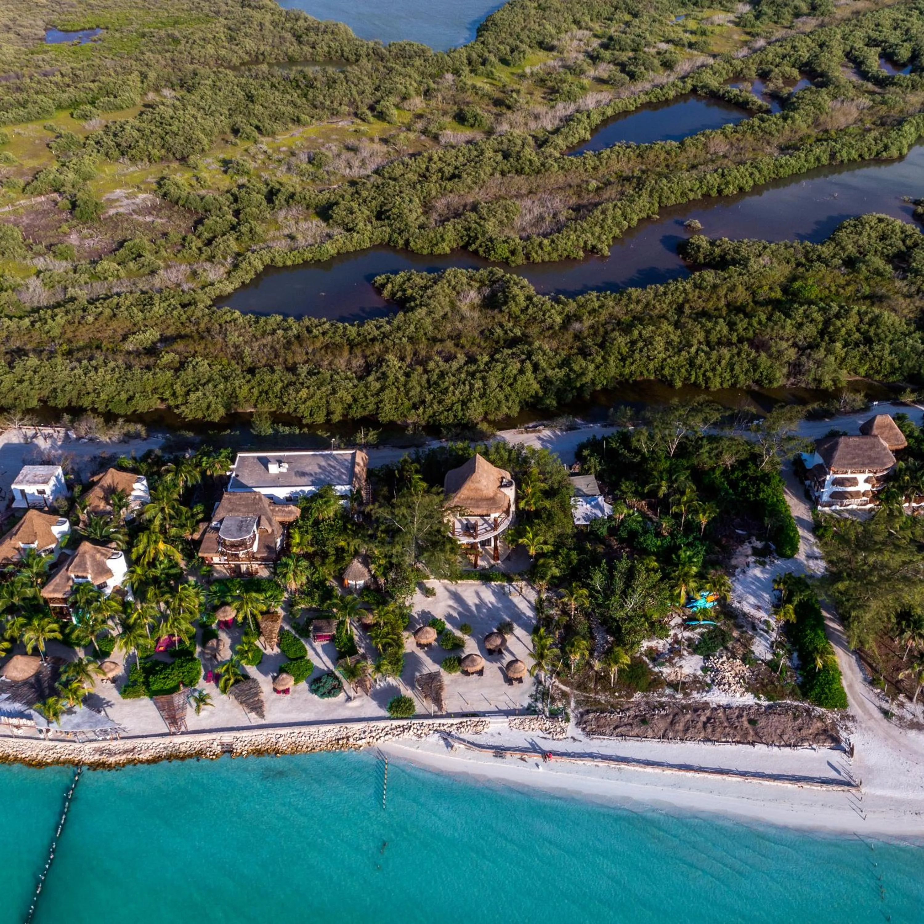 Bird's eye view in Hotel Villas Flamingos