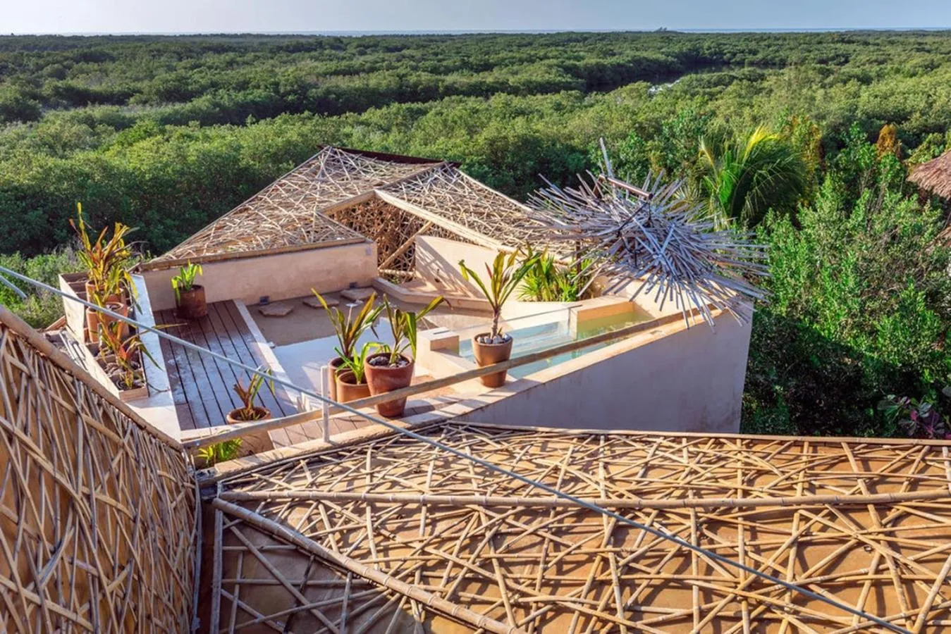 Balcony/Terrace in Hotel Villas Flamingos