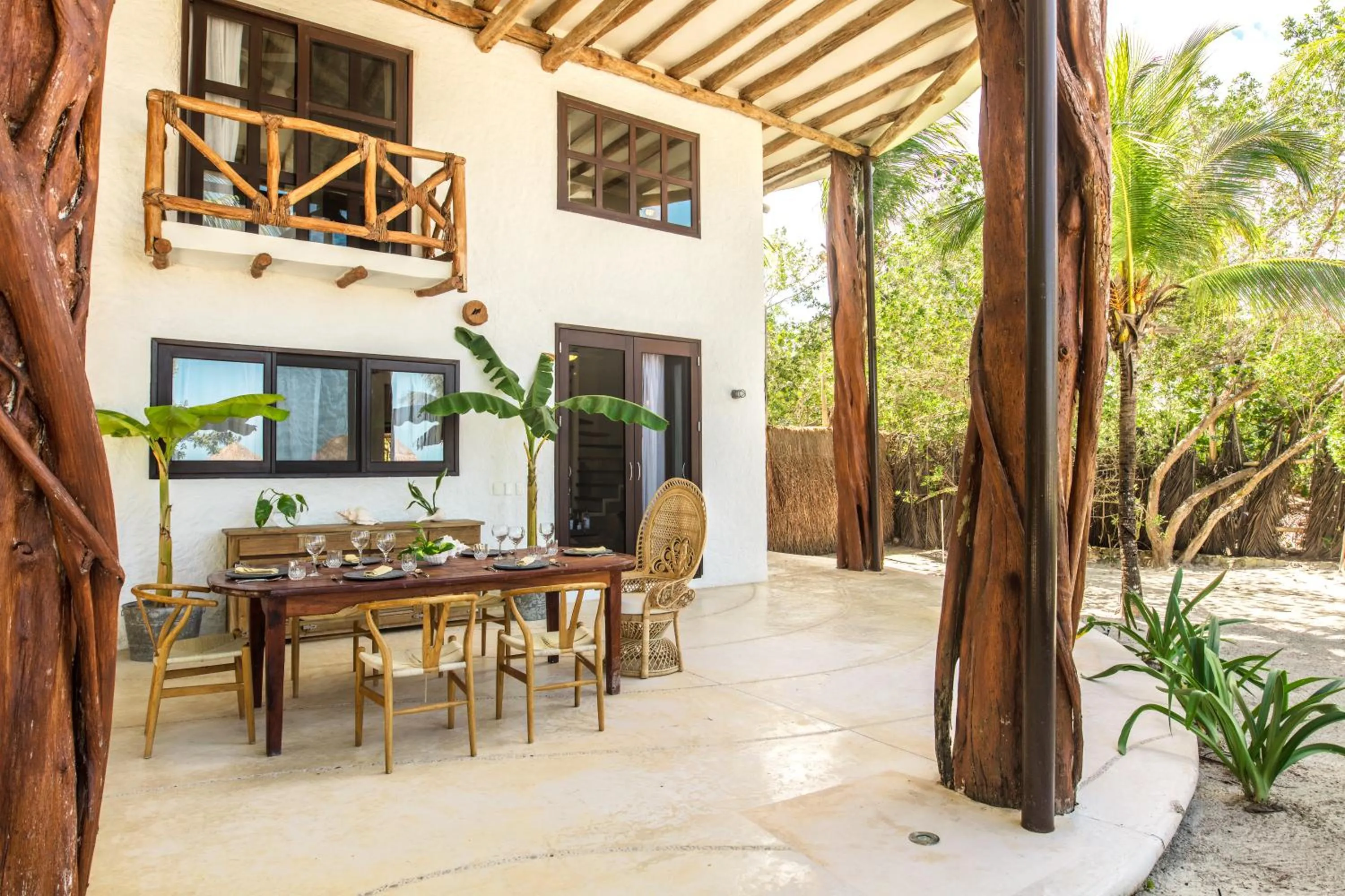 Dining area in Hotel Villas Flamingos