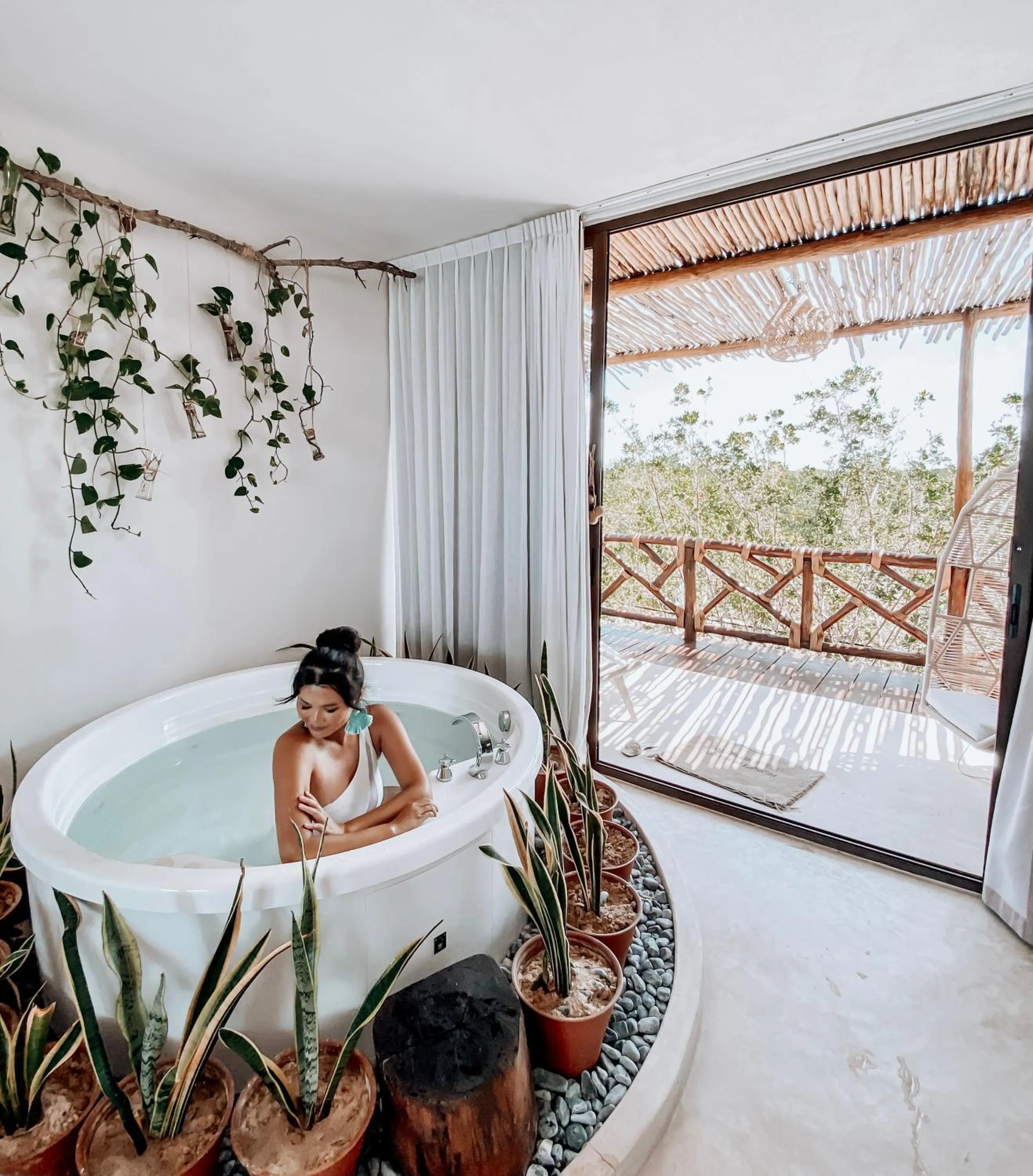 Hot Tub in Hotel Villas Flamingos