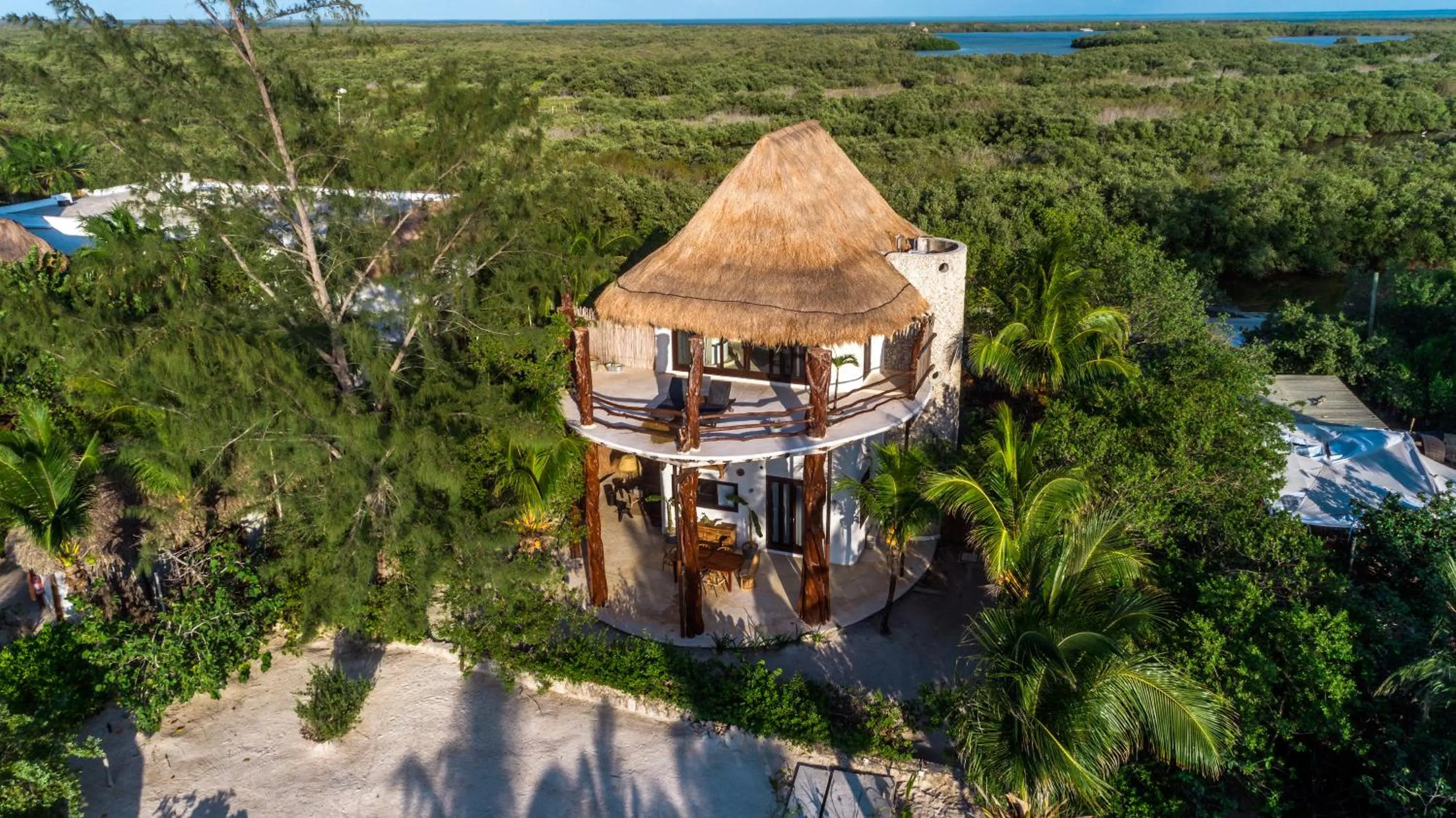 Bird's eye view in Hotel Villas Flamingos