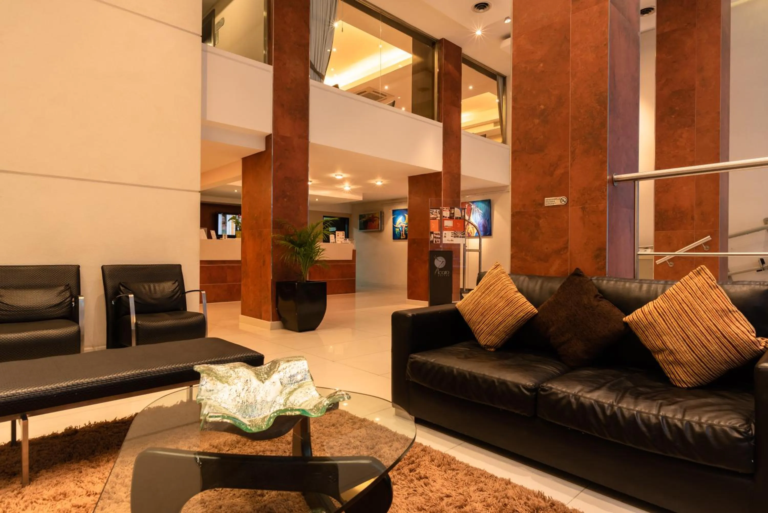 Lobby or reception in Icaro Suites