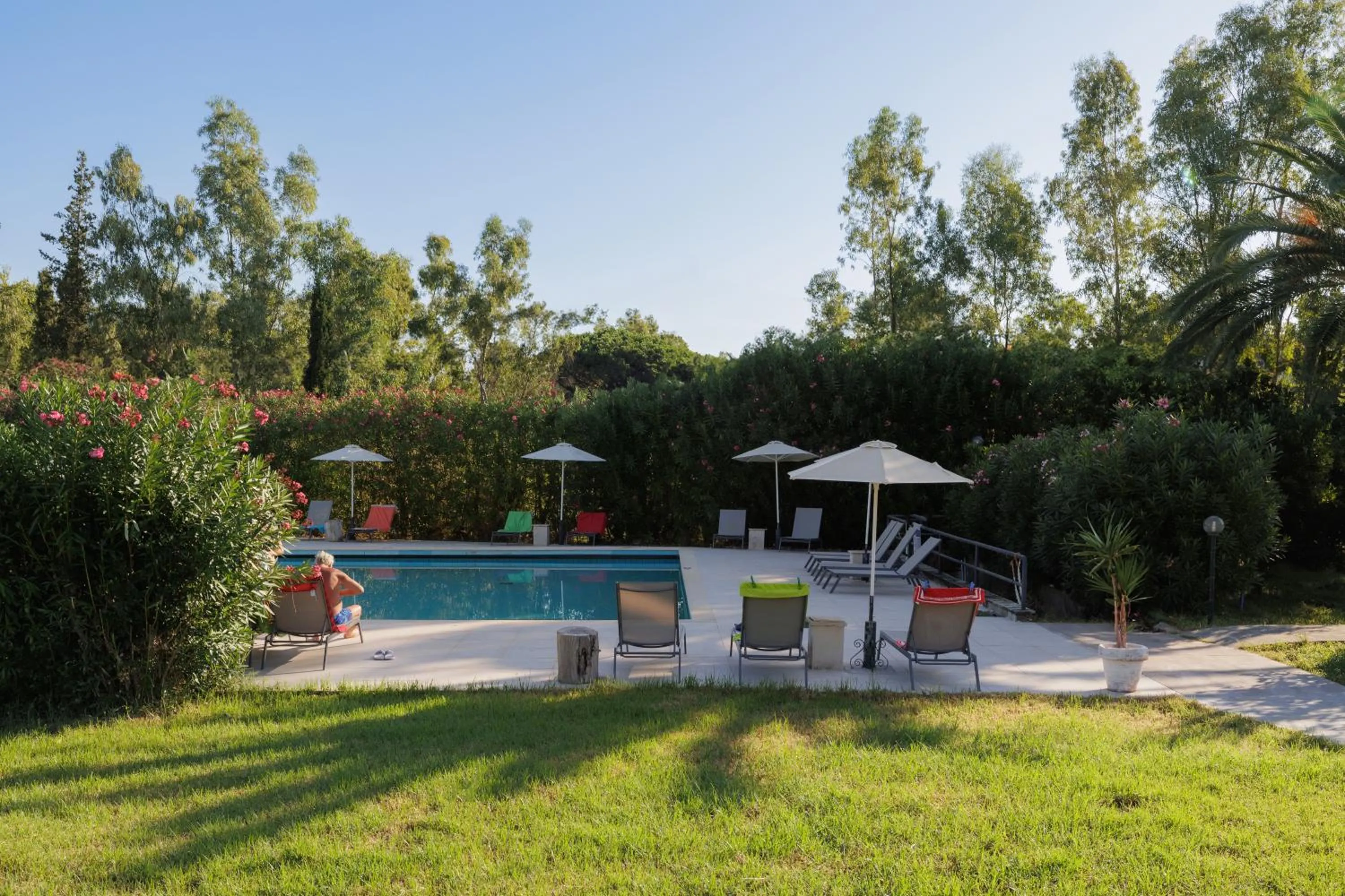 Swimming pool in Livadi Nafsika Hotel - Adults Only