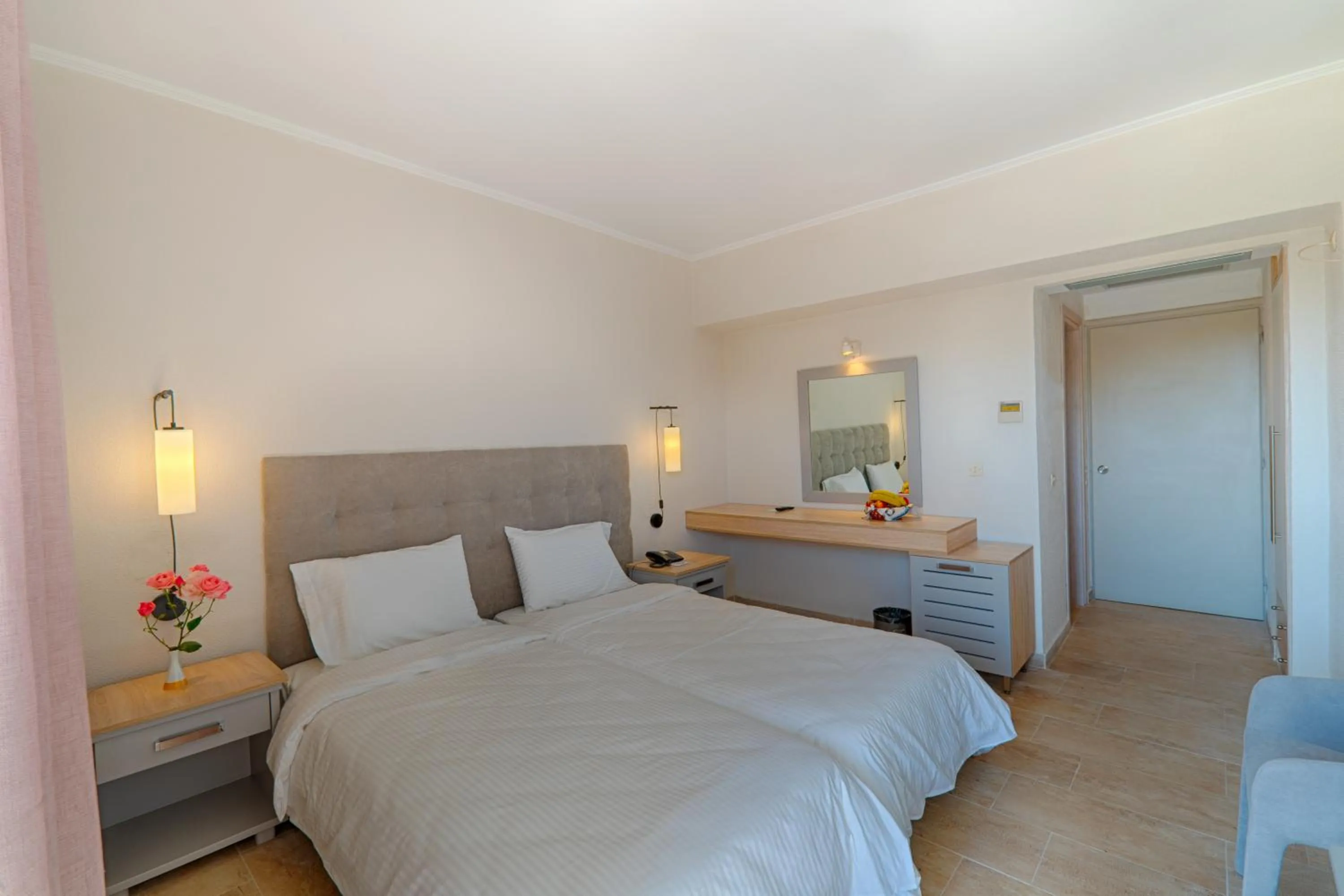 Photo of the whole room, Bed in Livadi Nafsika Hotel - Adults Only