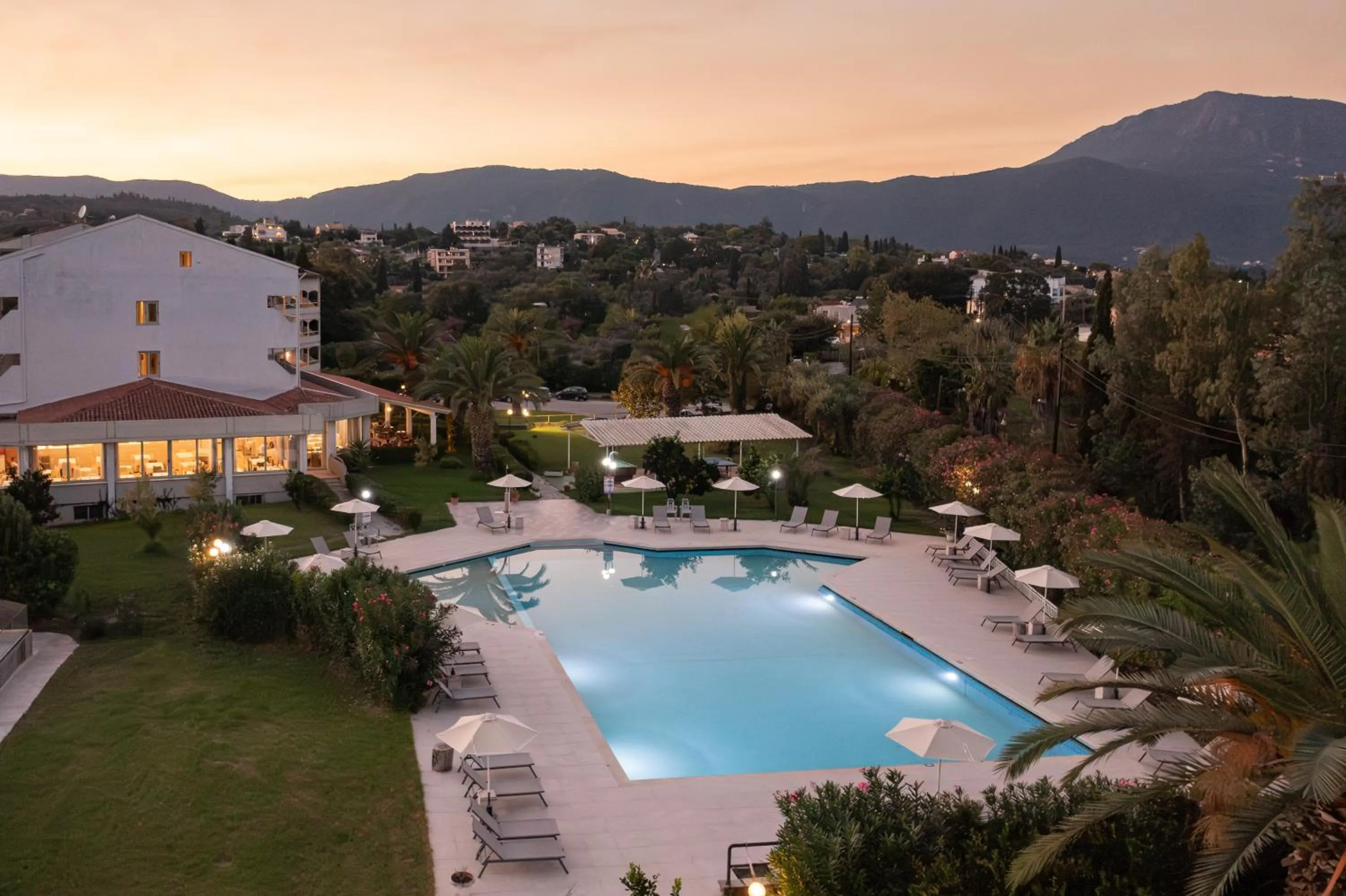 Swimming pool in Livadi Nafsika Hotel - Adults Only