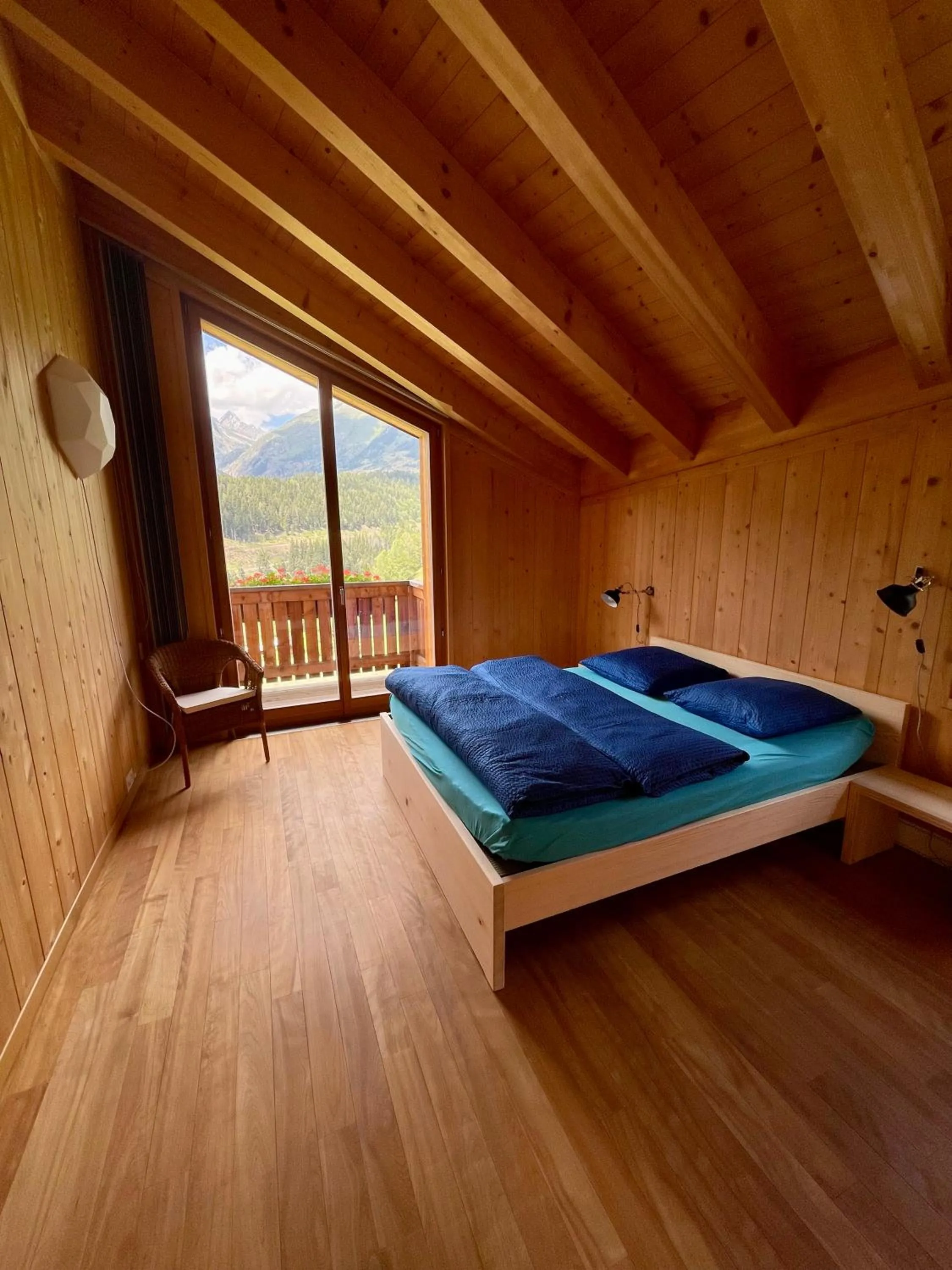 Bed in BerglandHof Hotel Ernen