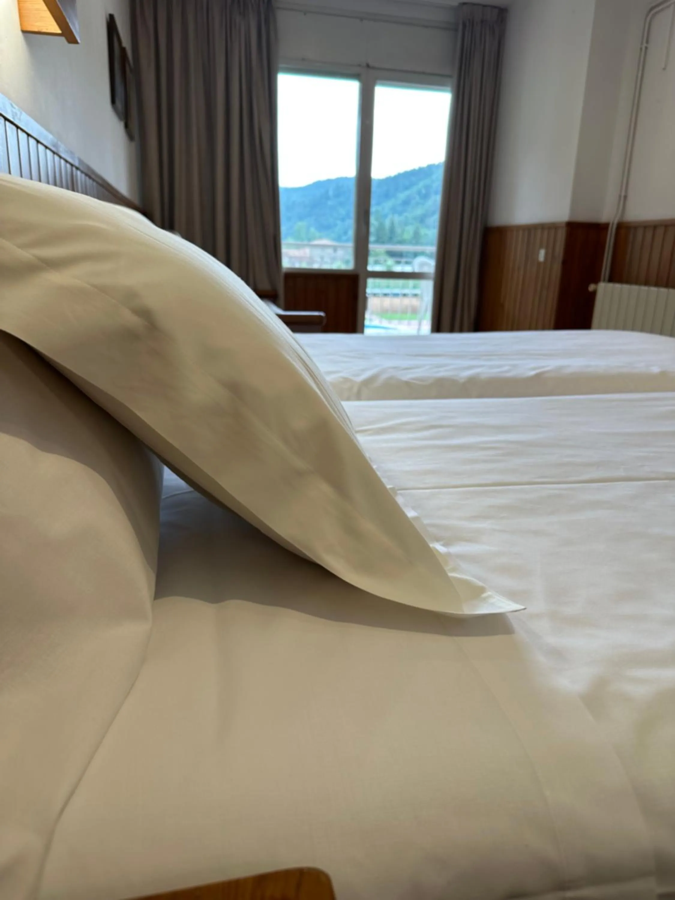 Bed in Hotel Solana del Ter