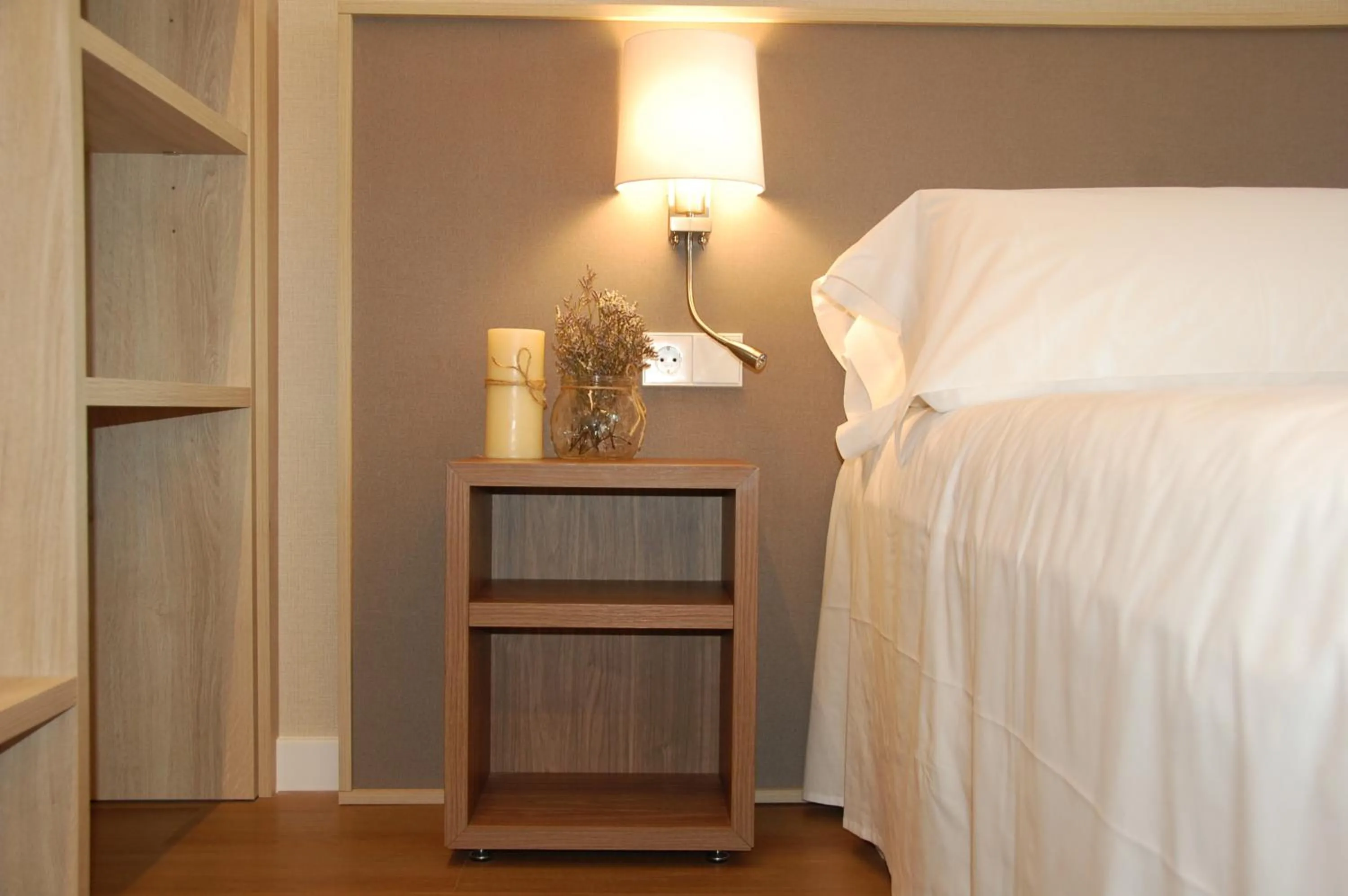 Bed in Hotel Solana del Ter