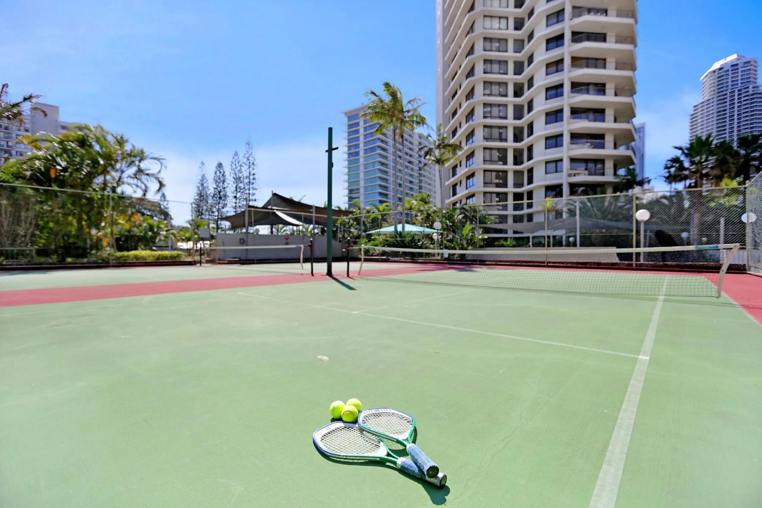 Tennis court in Genesis Apartments by Gold Coast Premium
