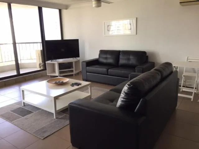Living room in Genesis Apartments by Gold Coast Premium