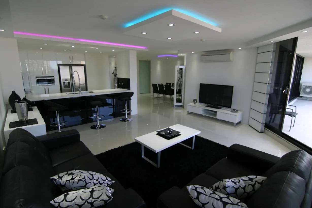 TV and multimedia in Genesis Apartments by Gold Coast Premium