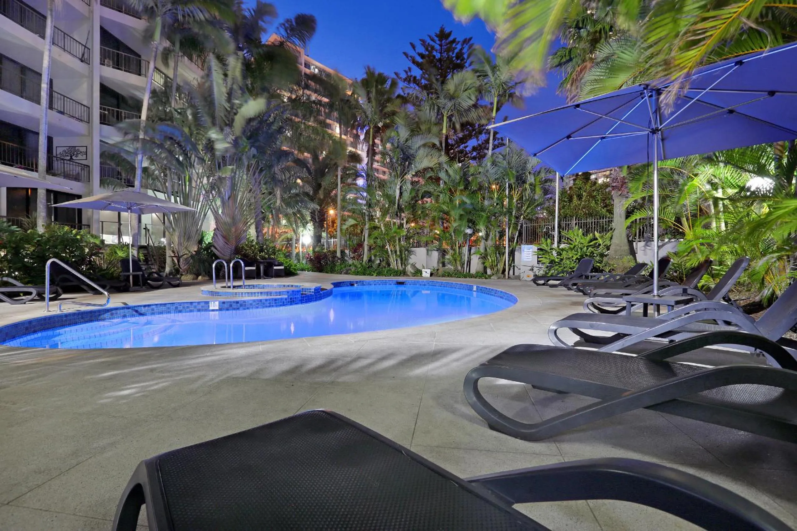 Night in Genesis Apartments by Gold Coast Premium