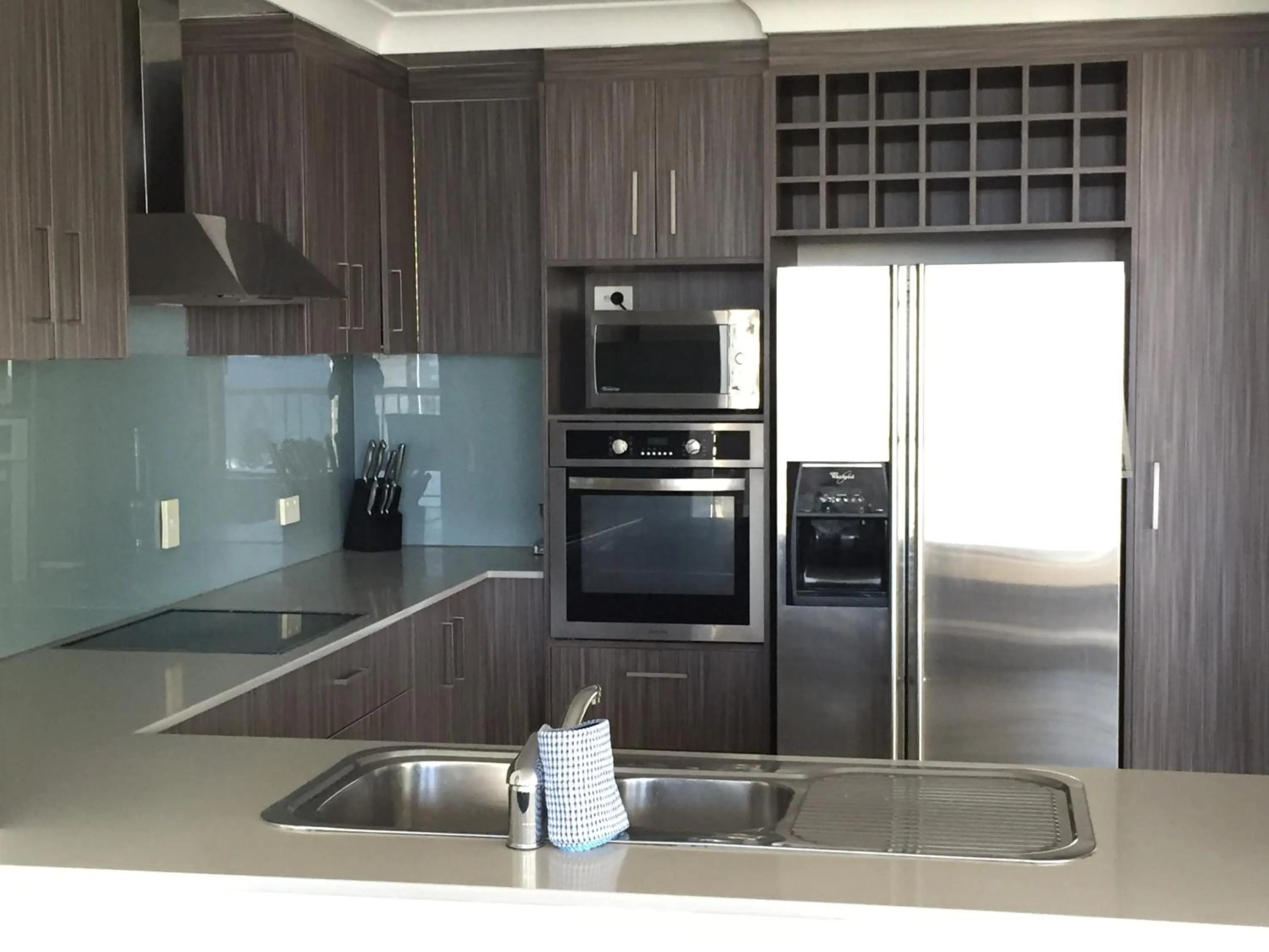 Kitchen or kitchenette in Genesis Apartments by Gold Coast Premium