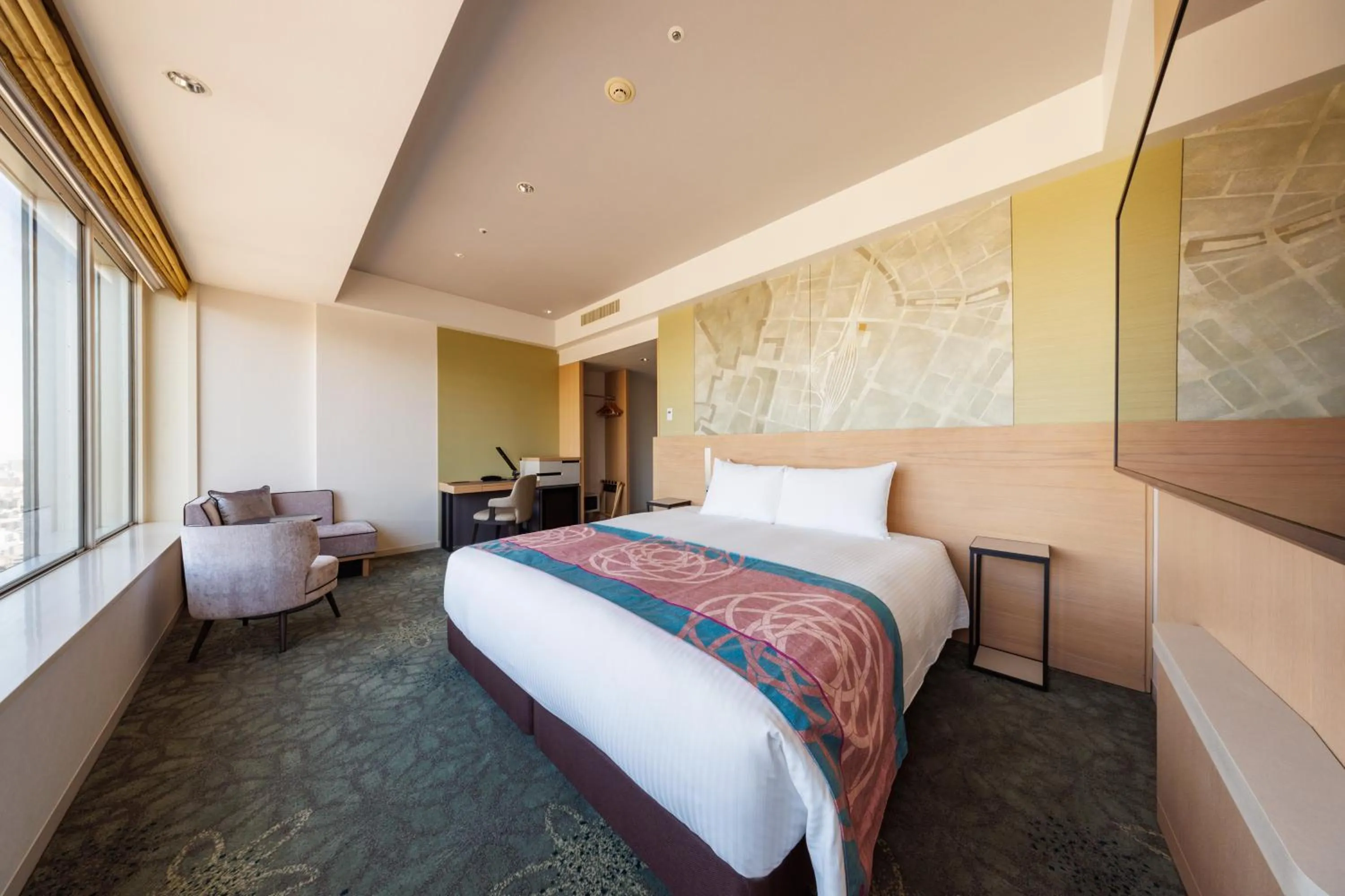 Bed in Hotel Metropolitan Tokyo Marunouchi