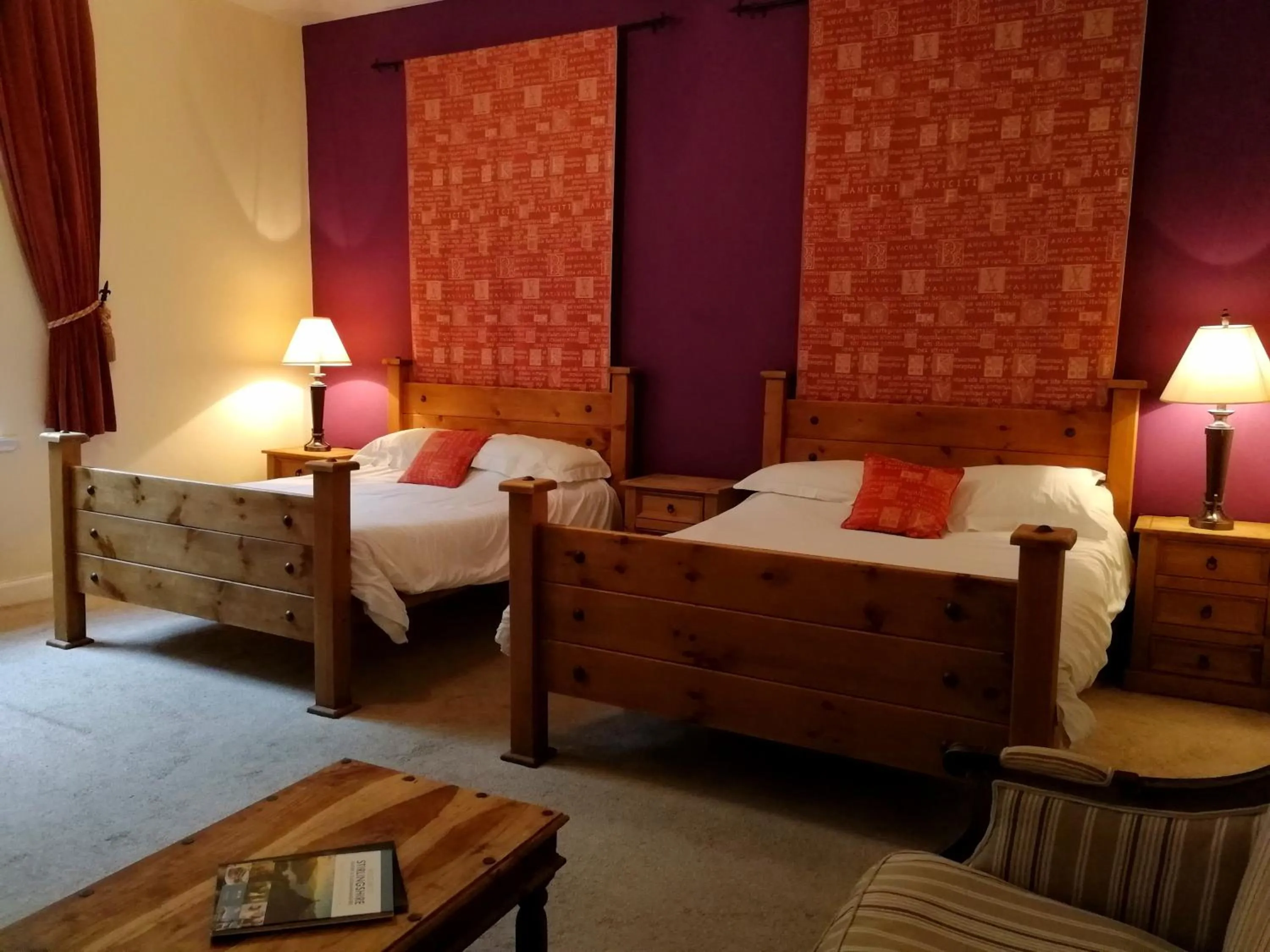 Bedroom, Bed in Broomhall Castle Hotel