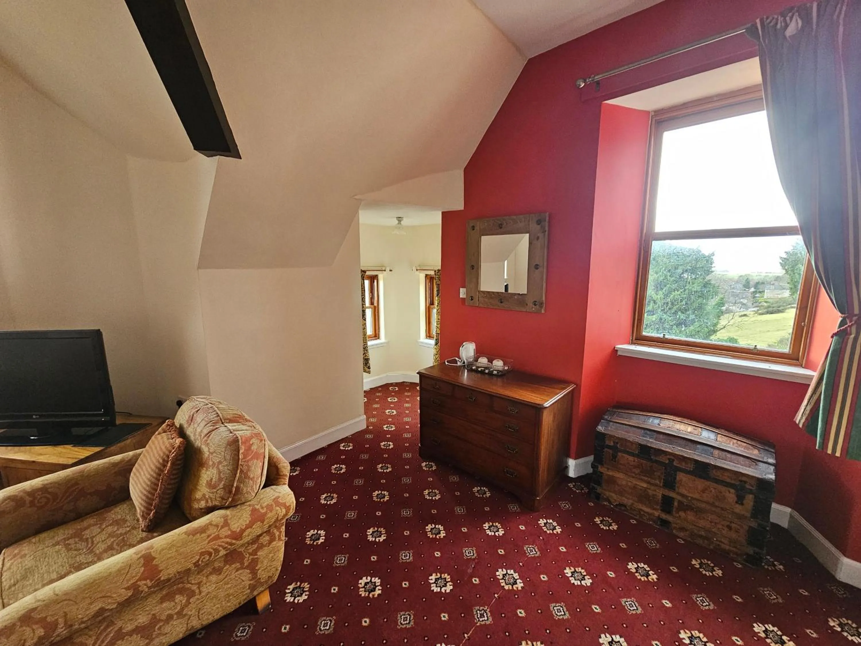 furniture in Broomhall Castle Hotel