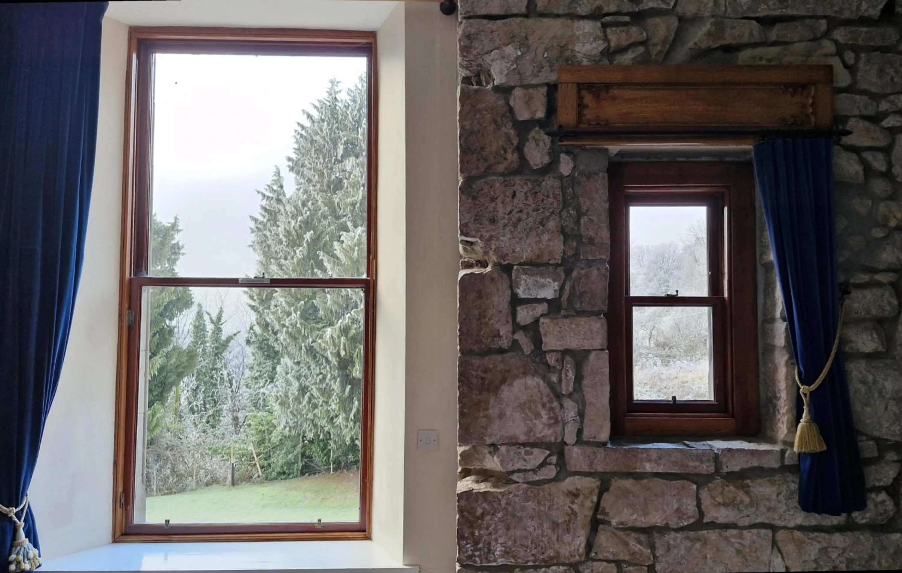 View (from property/room) in Broomhall Castle Hotel