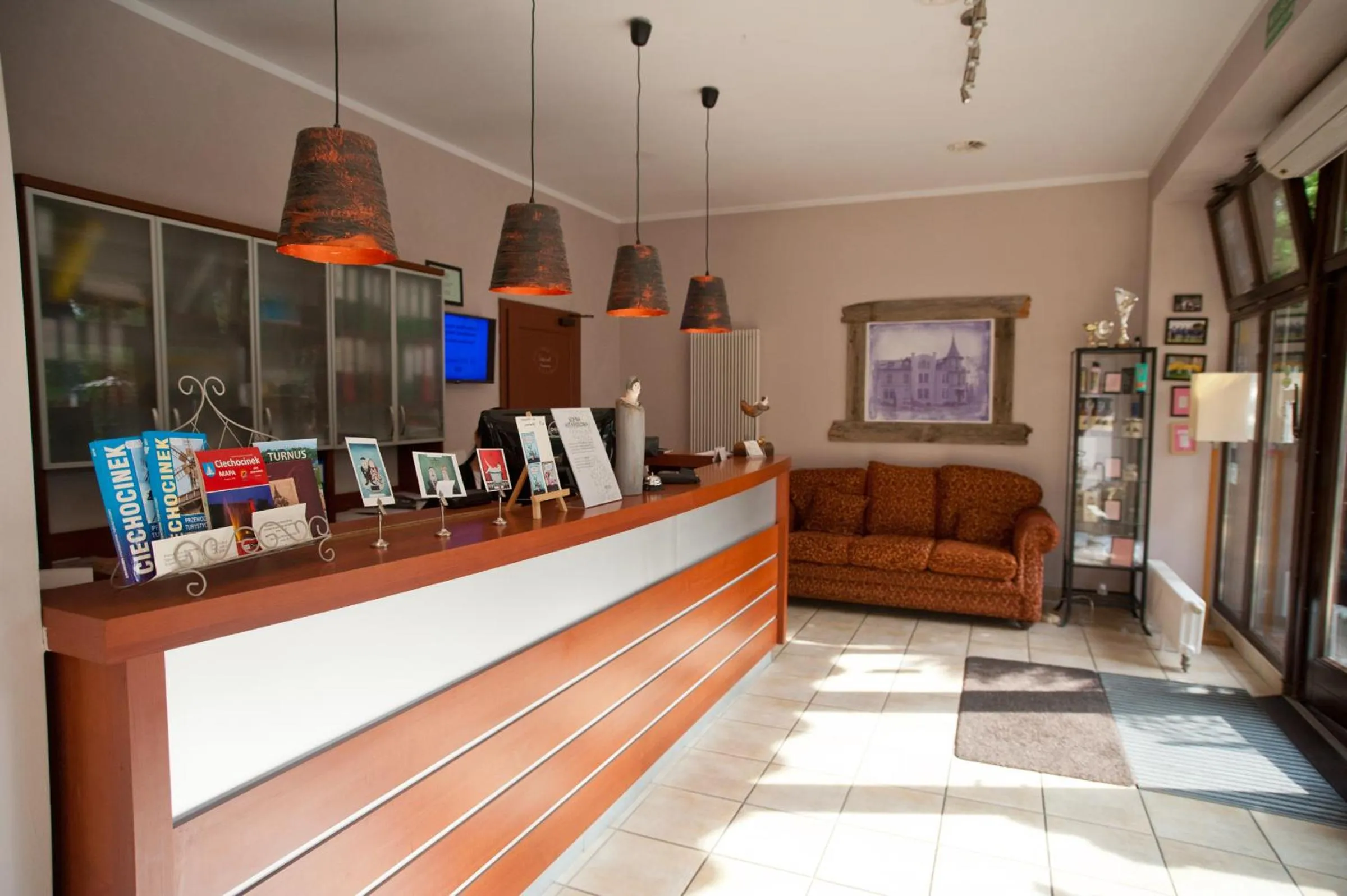 Lobby or reception in Pensjonat Pod Jemiołą