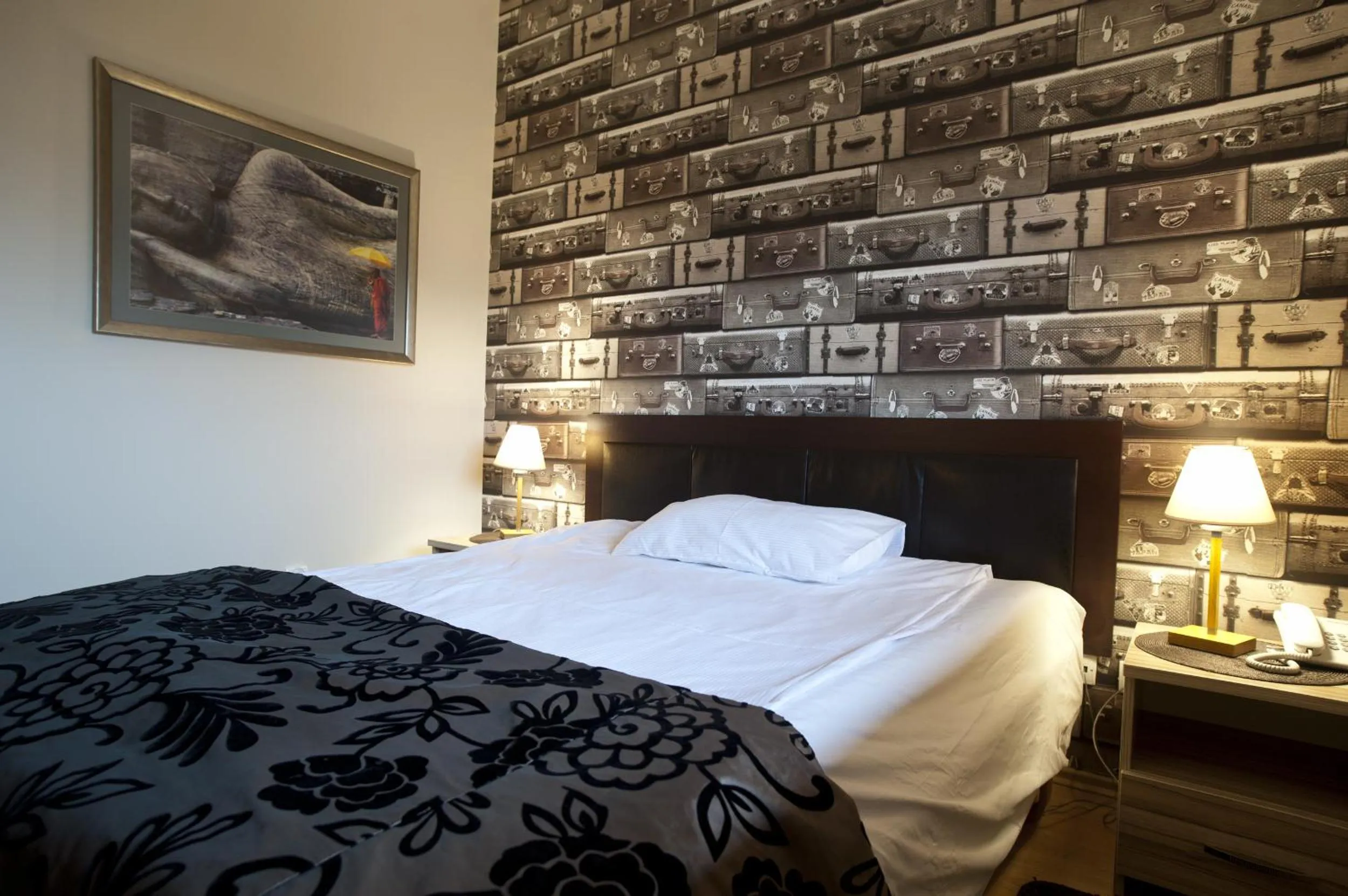 Bed in Pensjonat Pod Jemiołą