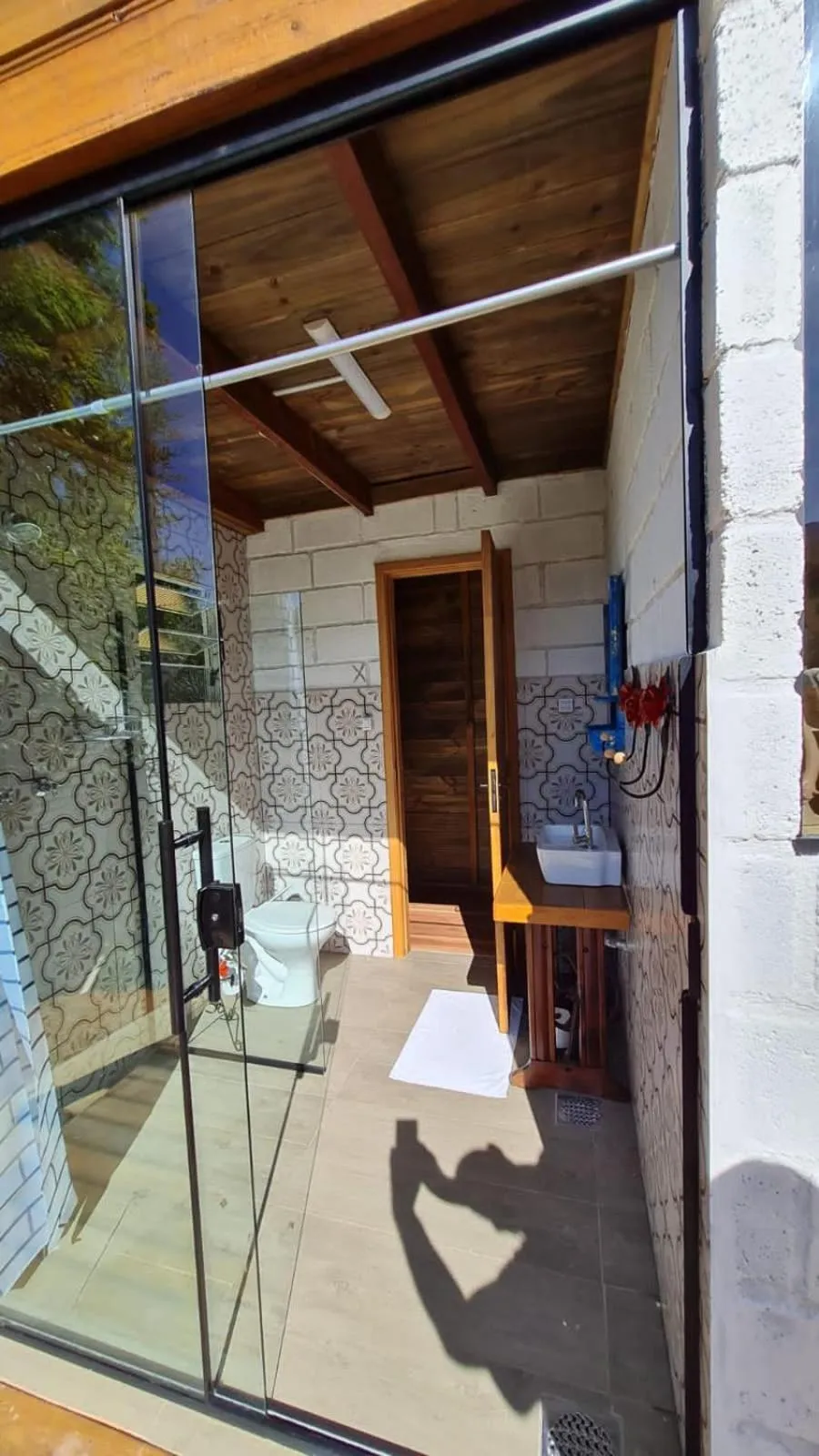 Bathroom in Pousada Sitio Barreirinha