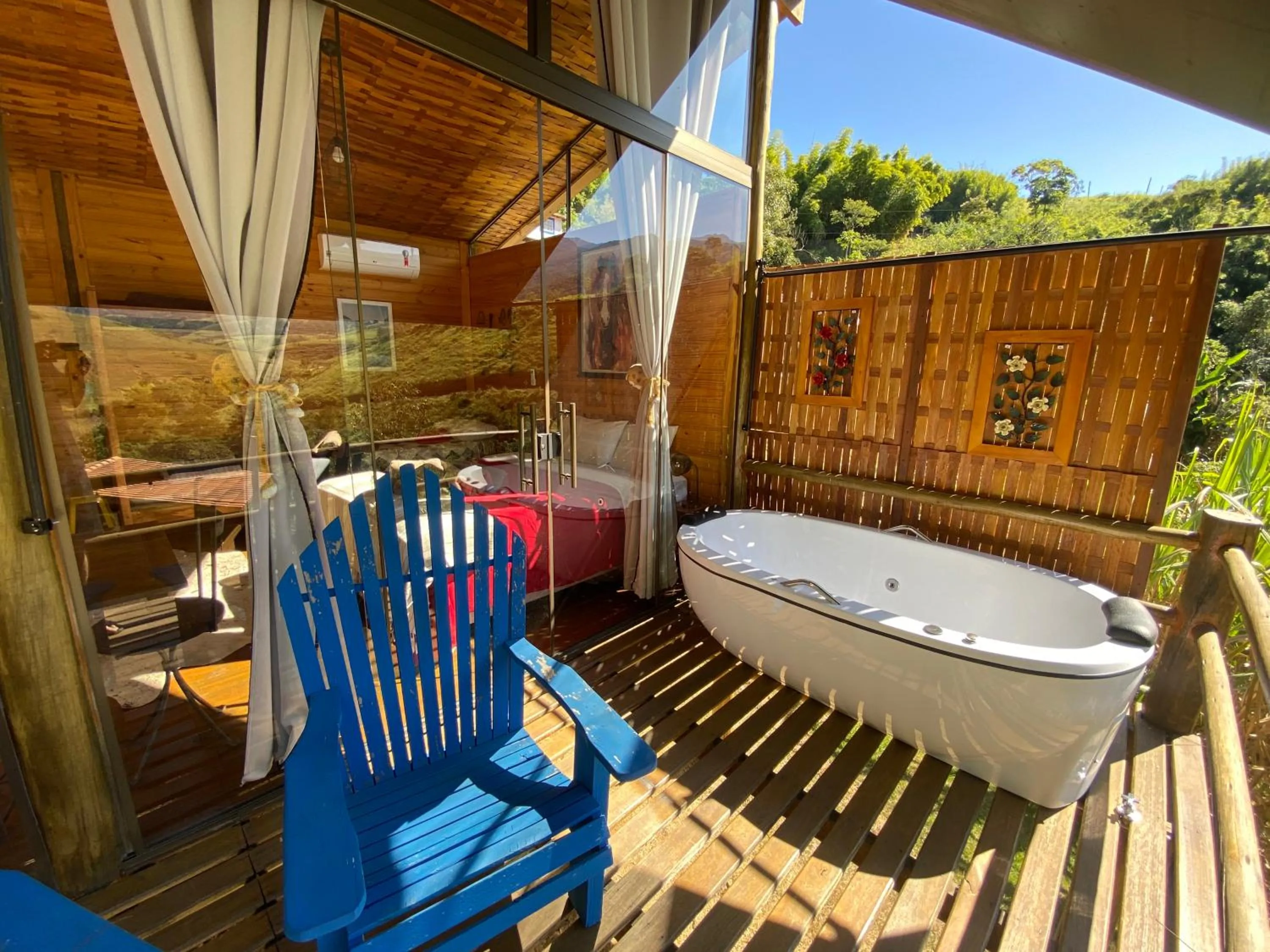 Hot Tub in Pousada Sitio Barreirinha