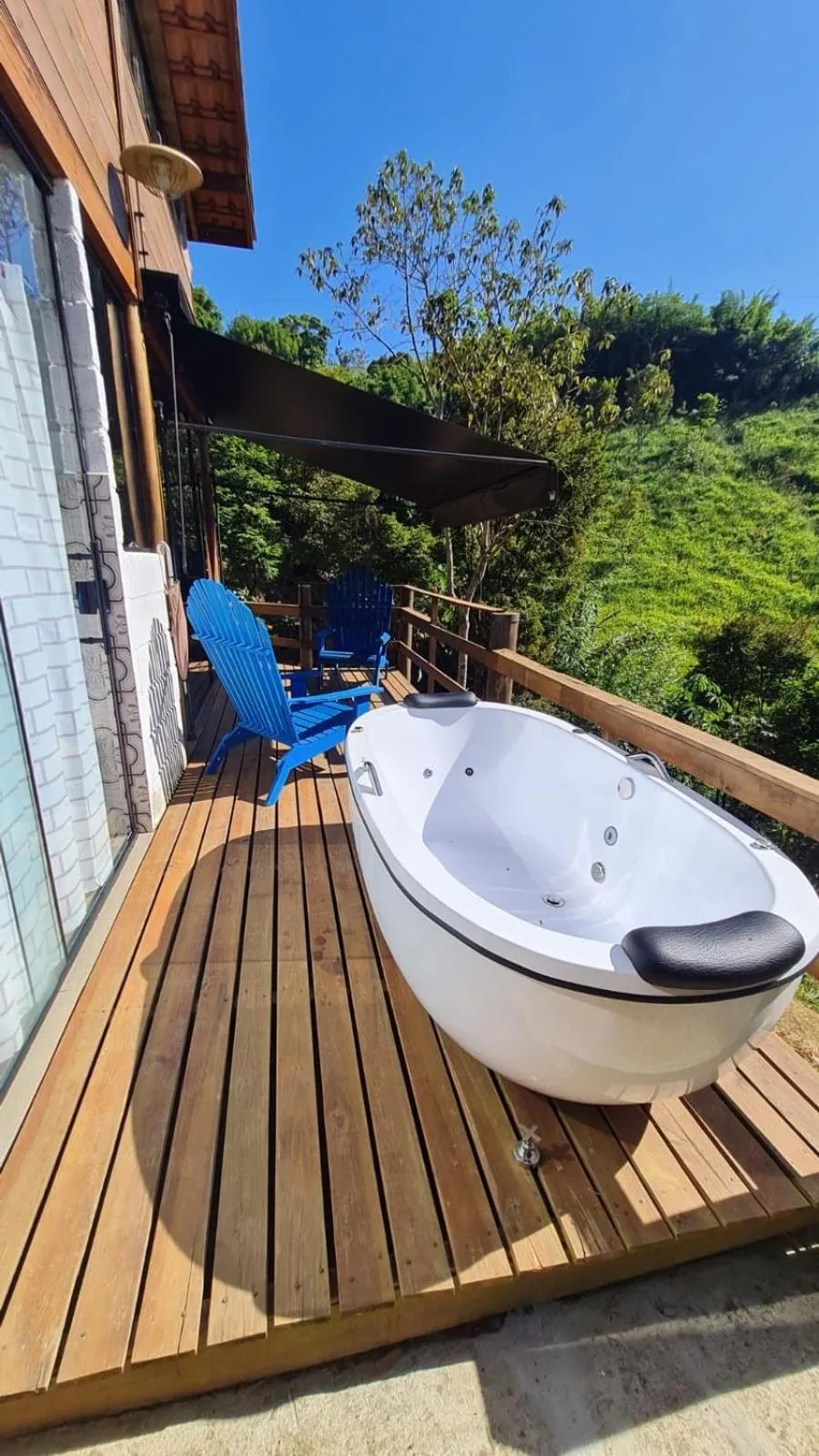 Hot Tub in Pousada Sitio Barreirinha