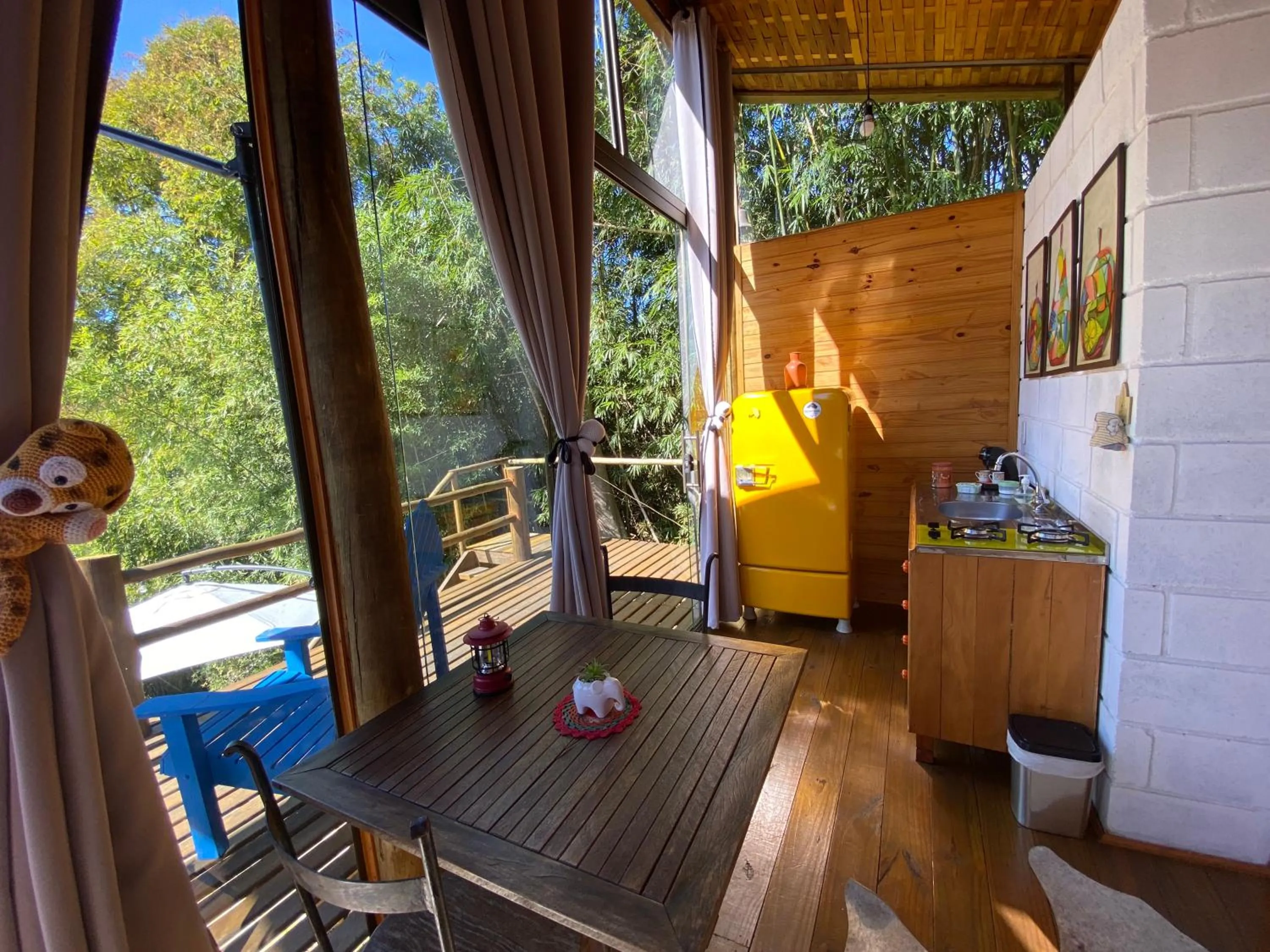 kitchen in Pousada Sitio Barreirinha