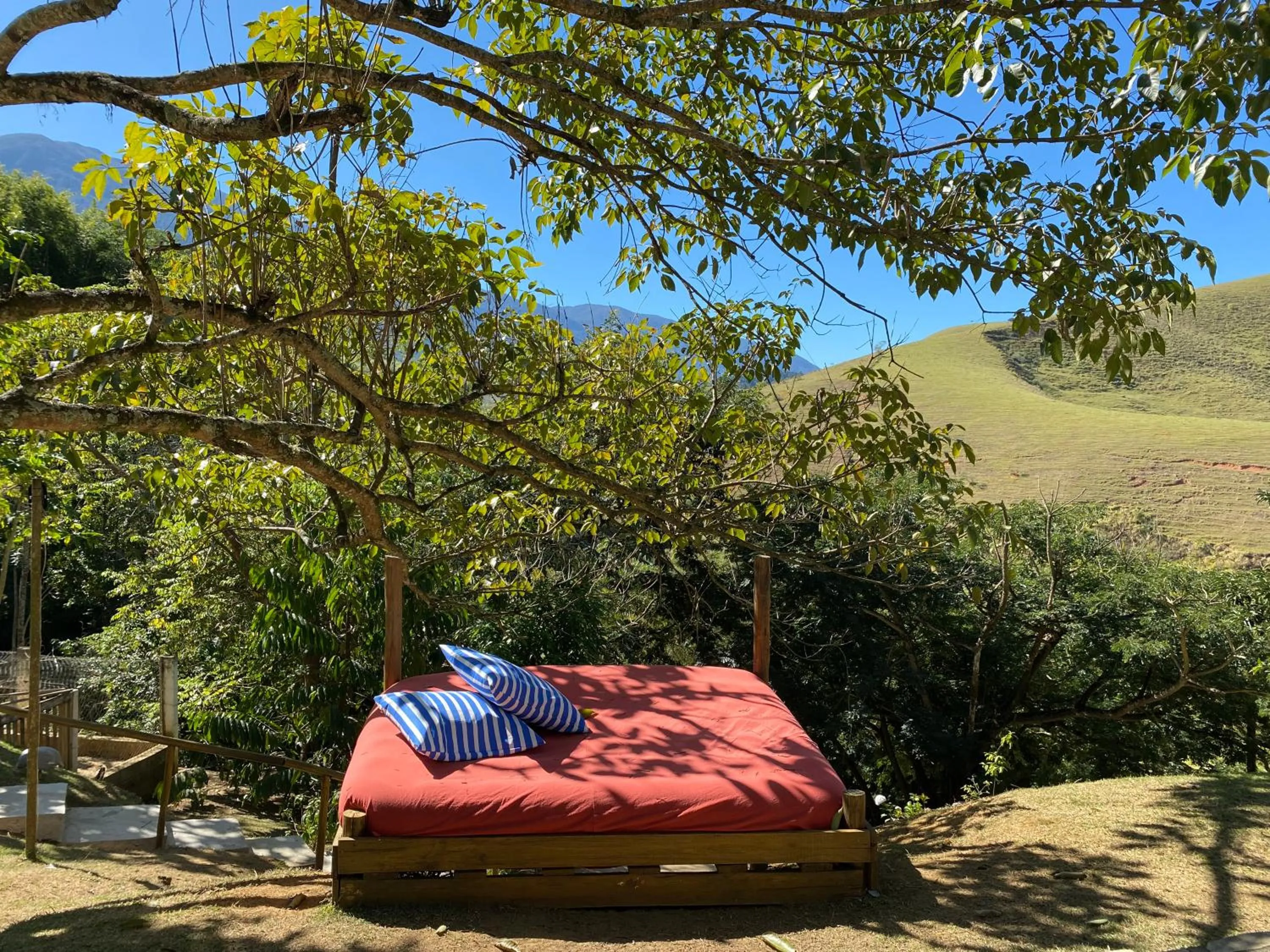 Seating area in Pousada Sitio Barreirinha