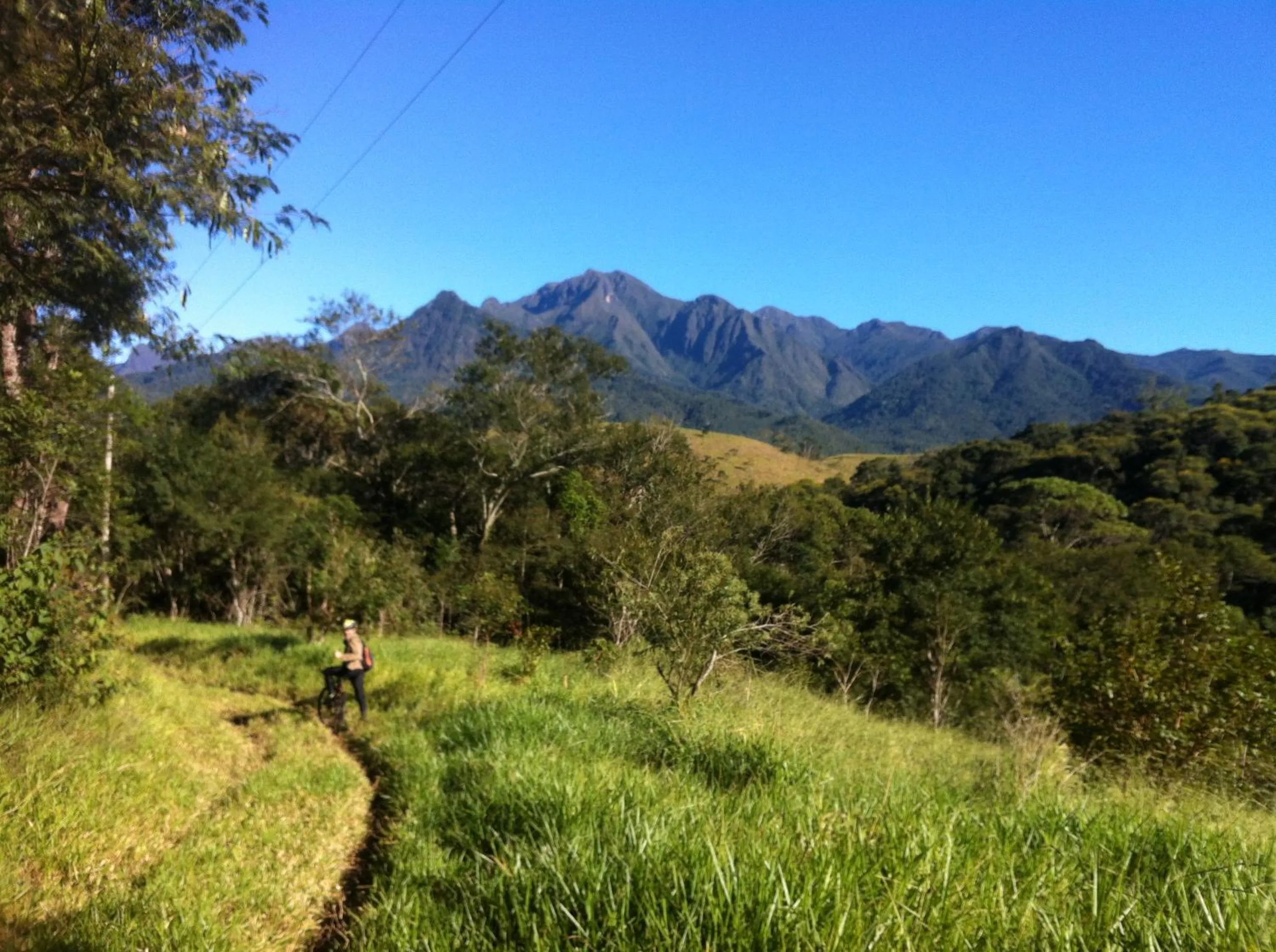 Mountain view in Pousada Sitio Barreirinha