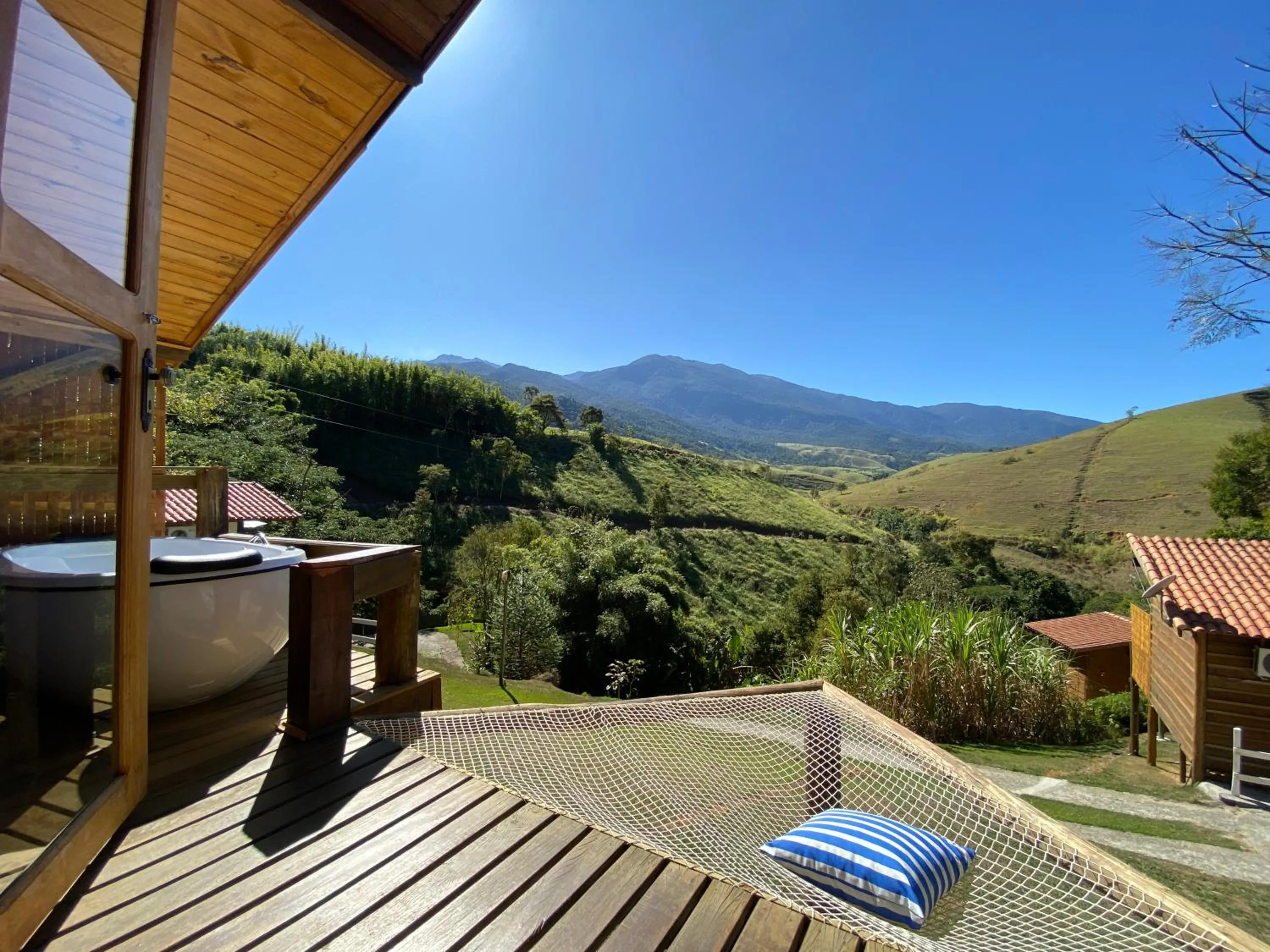 Hot Tub in Pousada Sitio Barreirinha