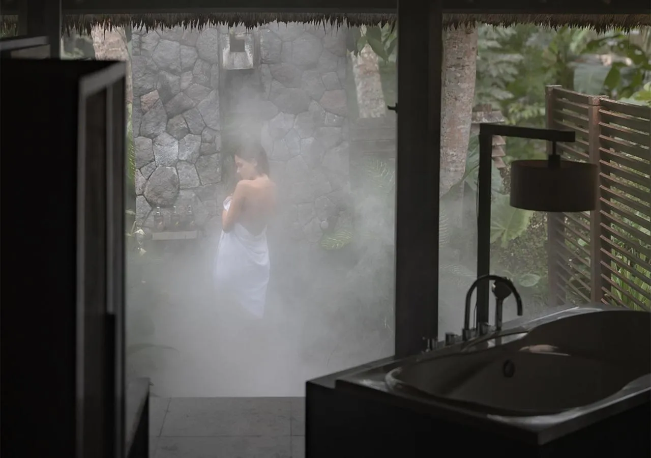 Shower in Kayumanis Ubud Private Villas & Spa