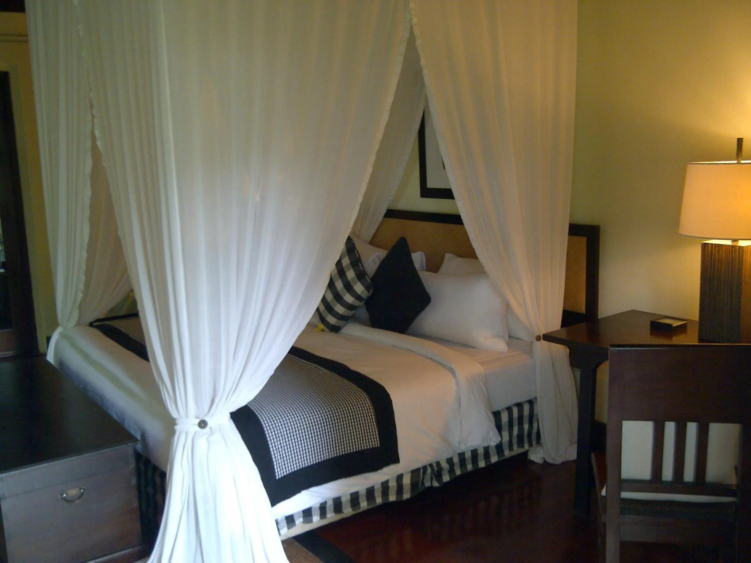 Bed in Kayumanis Ubud Private Villas & Spa
