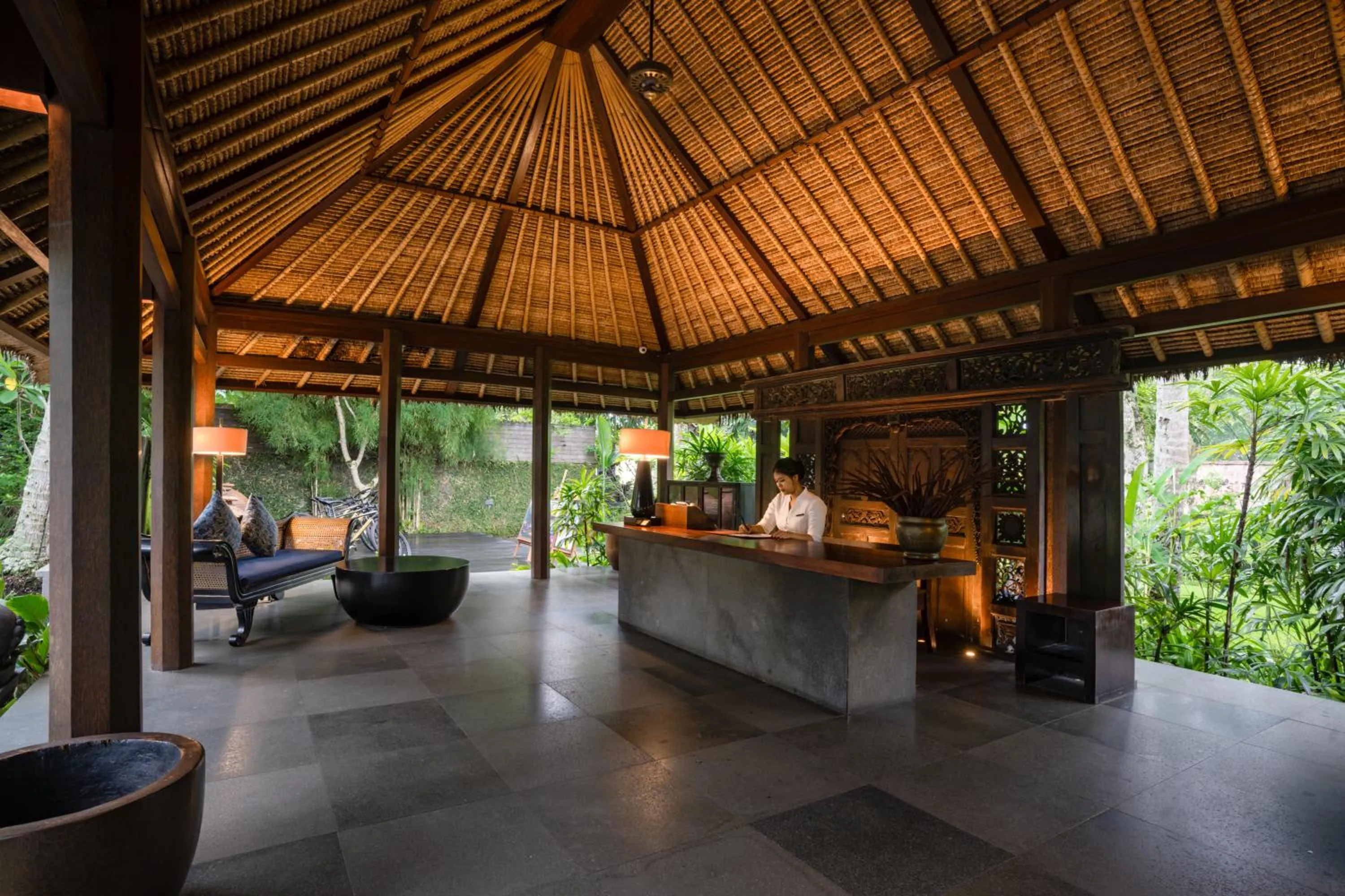 Lobby or reception in Kayumanis Ubud Private Villas & Spa