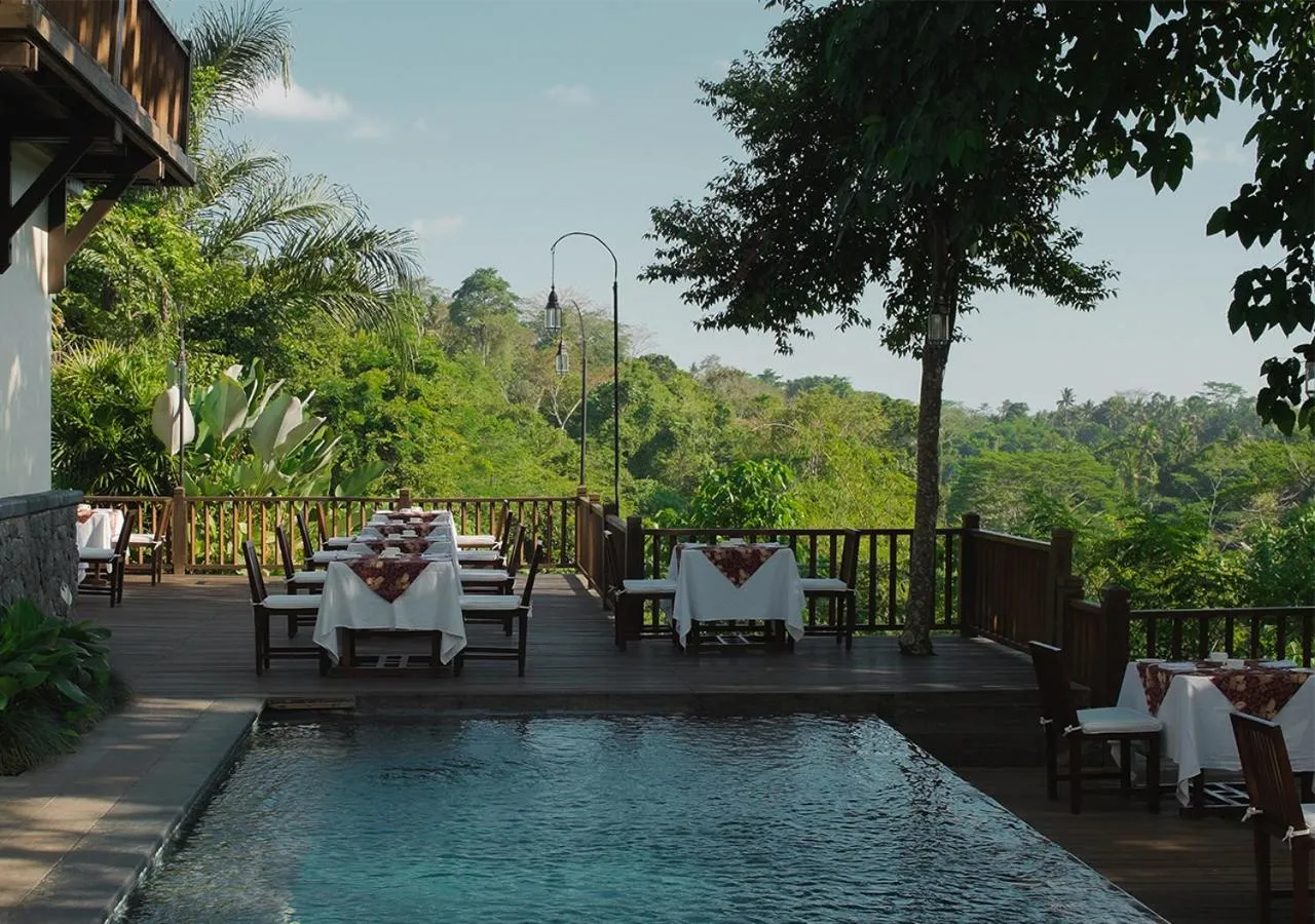 Restaurant/places to eat in Kayumanis Ubud Private Villas & Spa