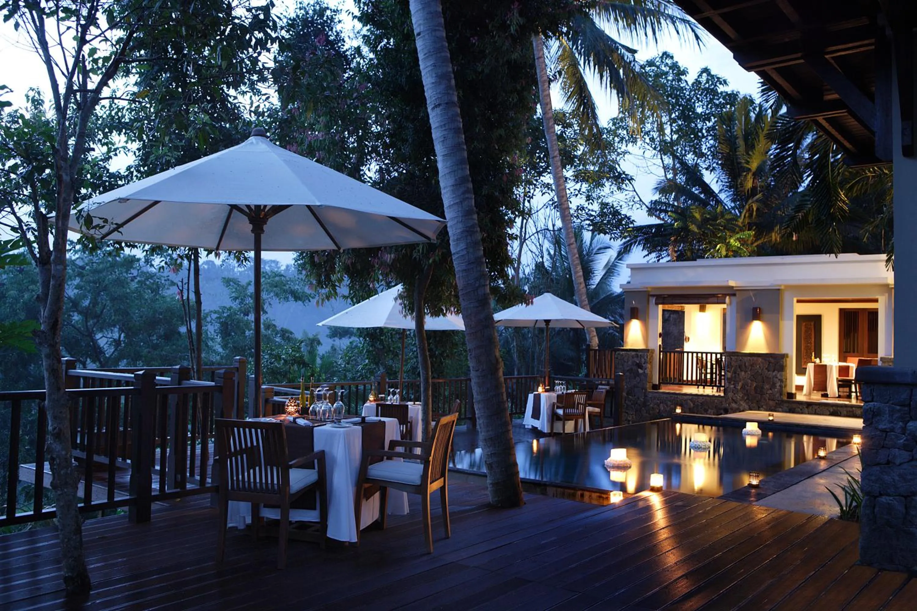 Restaurant/places to eat in Kayumanis Ubud Private Villas & Spa