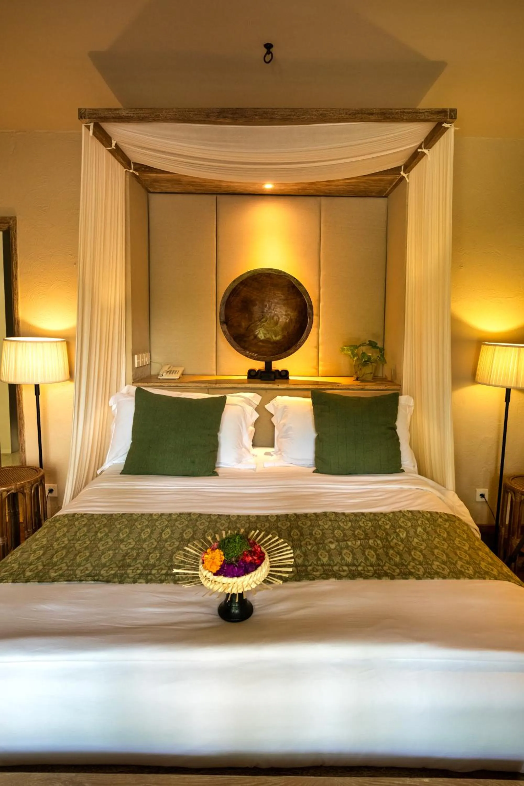 Bed in Kayumanis Sanur Private Villa and Spa