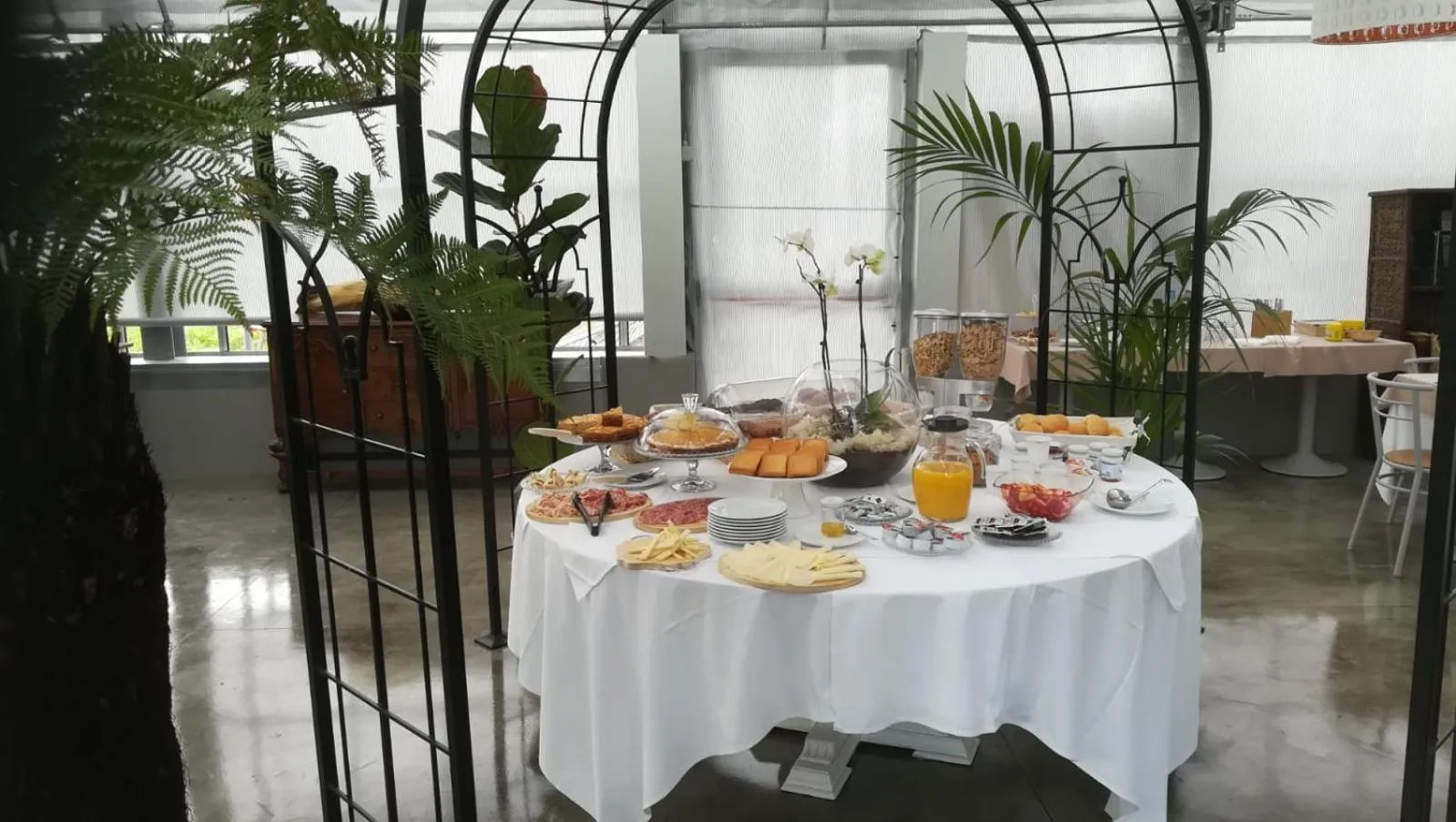 Buffet breakfast in Agriturismo Dolce Luna