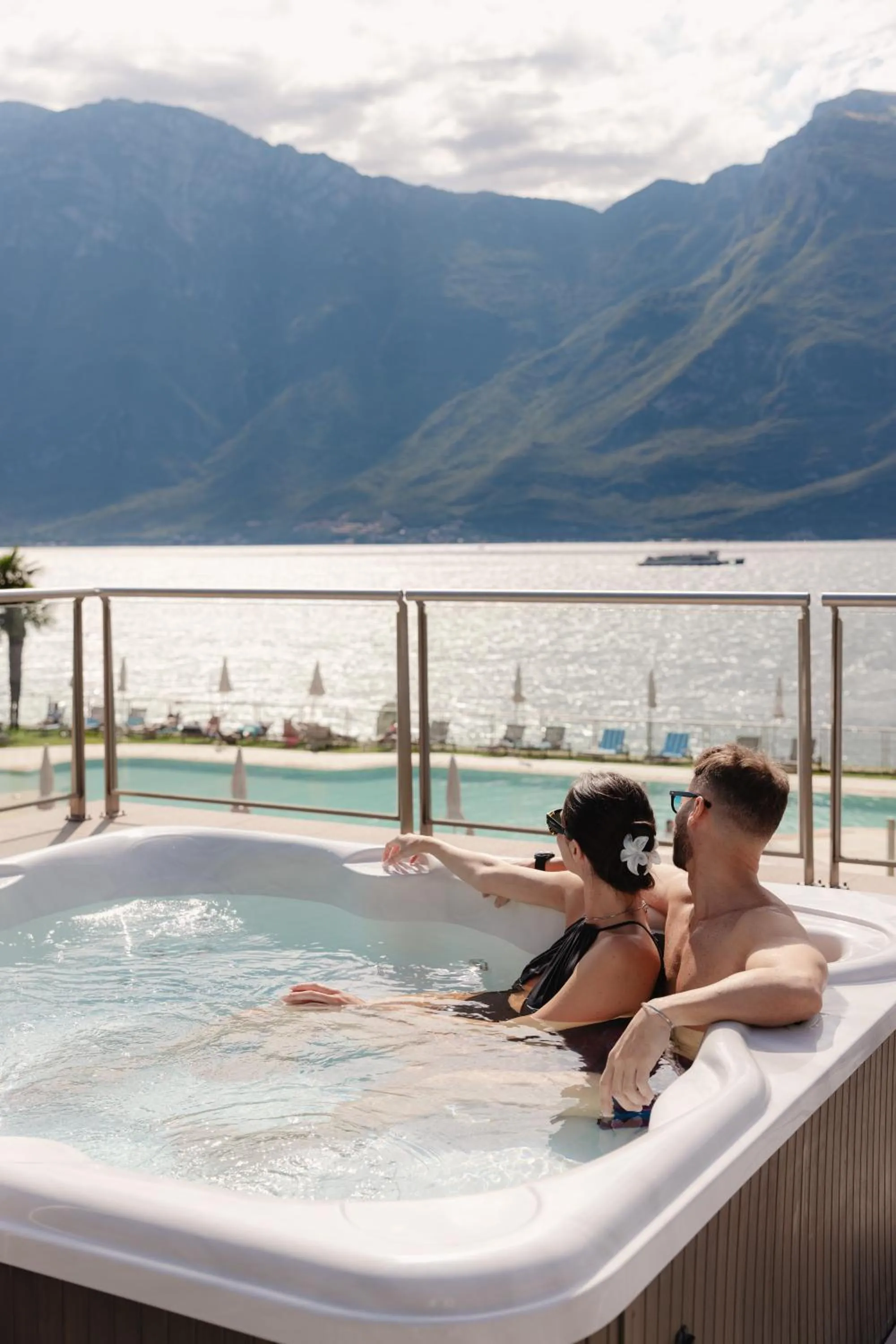 Hot Tub in Hotel Du Lac