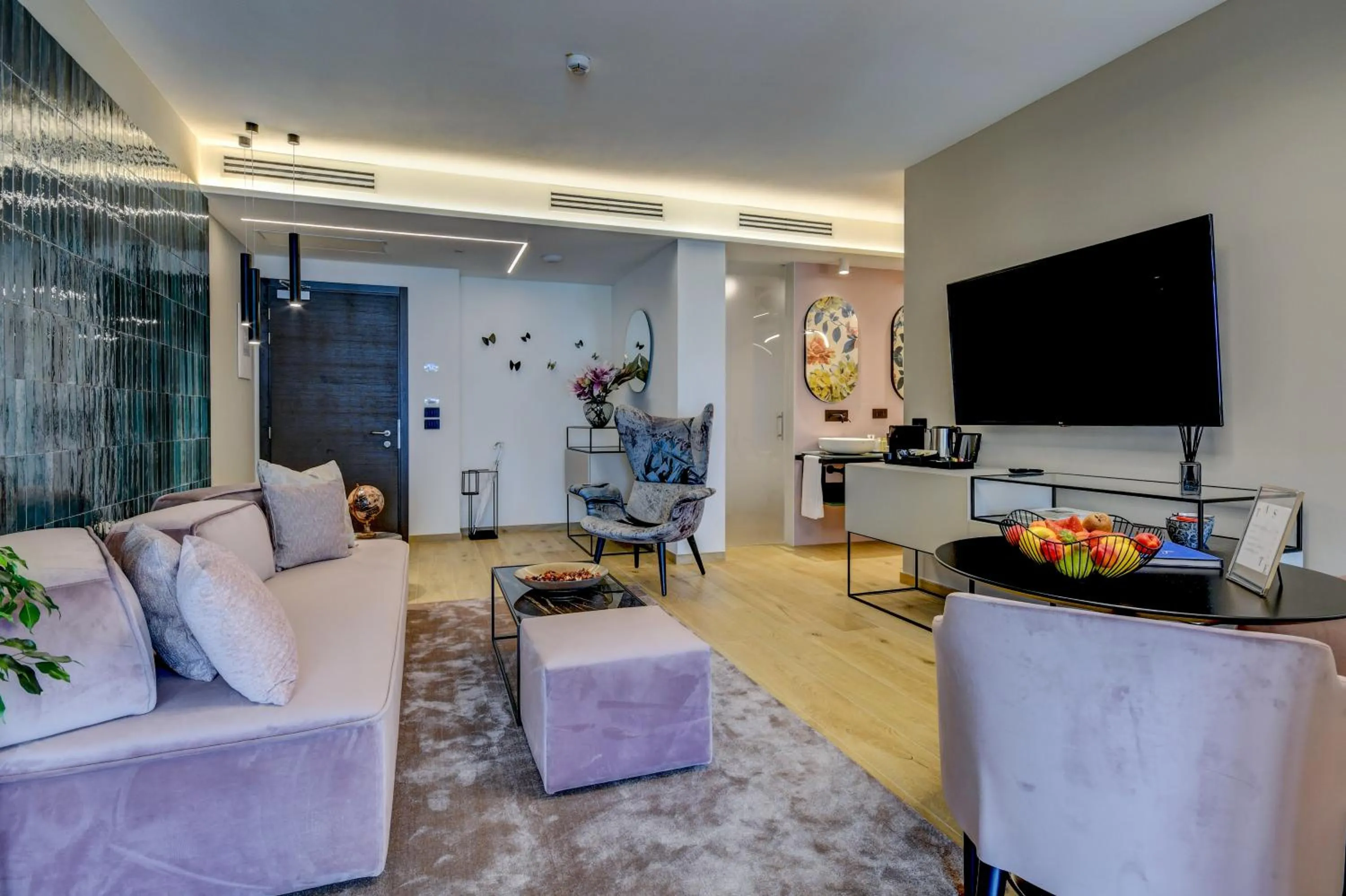 Living room in Hotel Du Lac